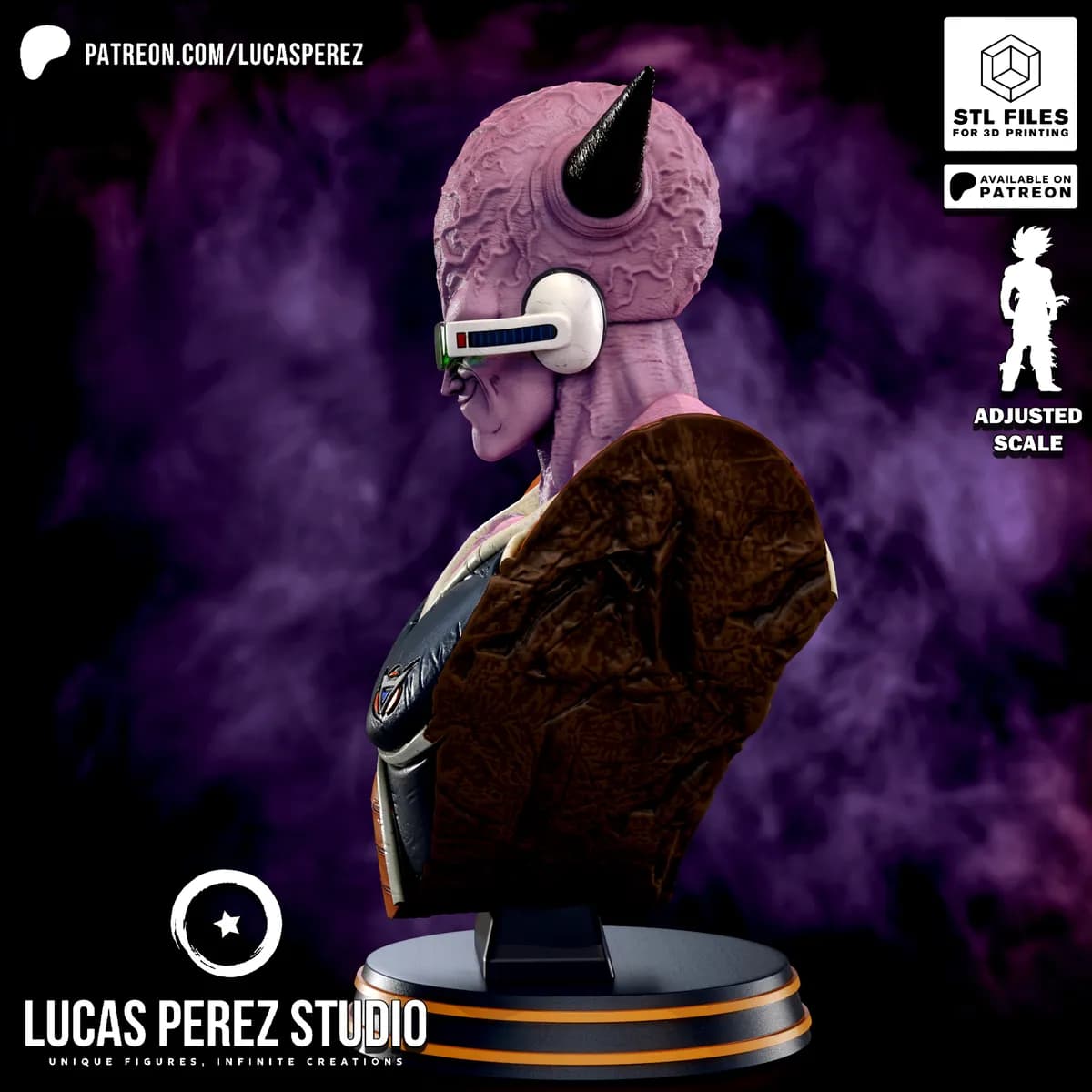 Busto de Capitán Ginyu - Dragon Ball - Imagen 3