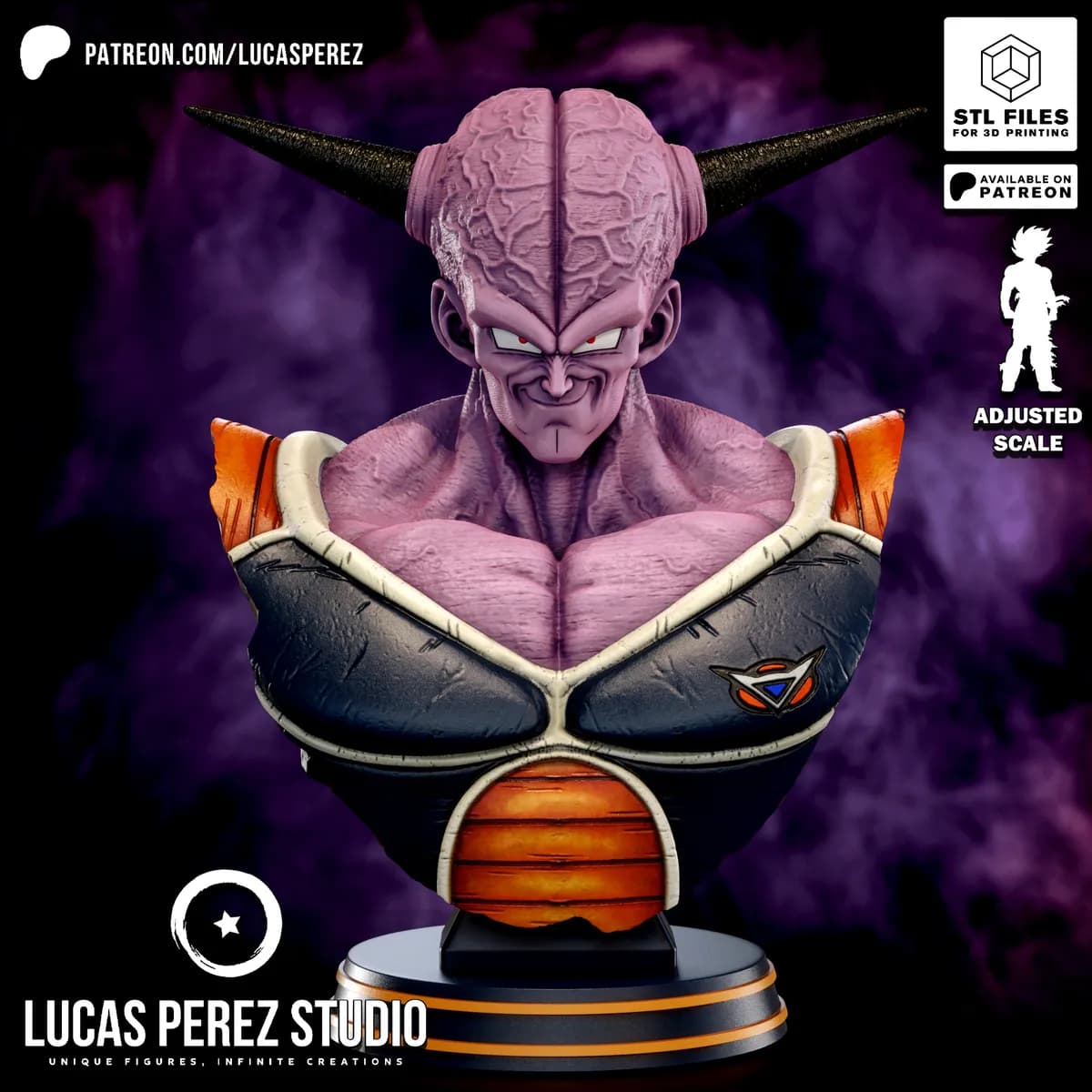 Busto de Capitán Ginyu - Dragon Ball - Imagen 5