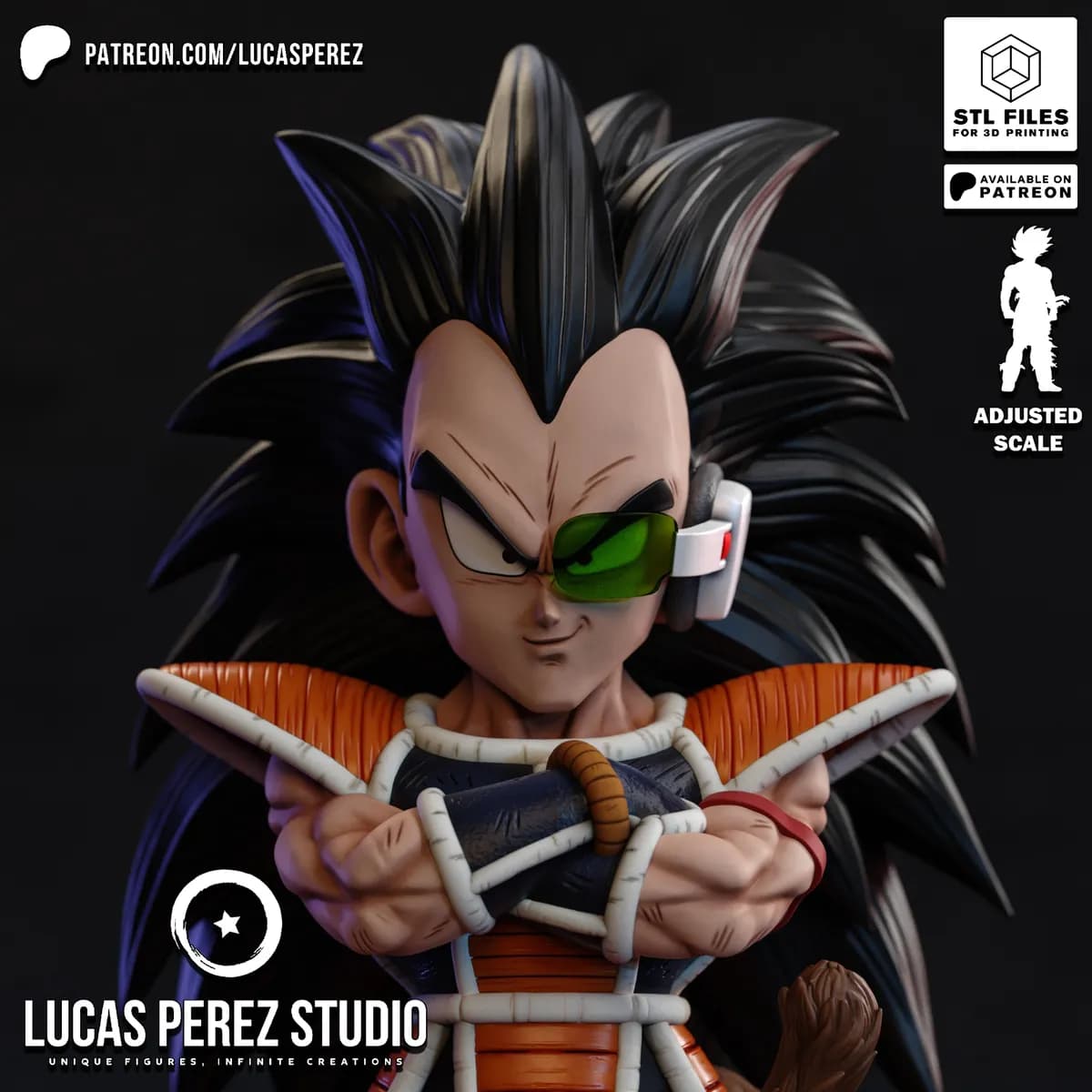 Chibi Raditz - Dragon Ball - Imagen 2