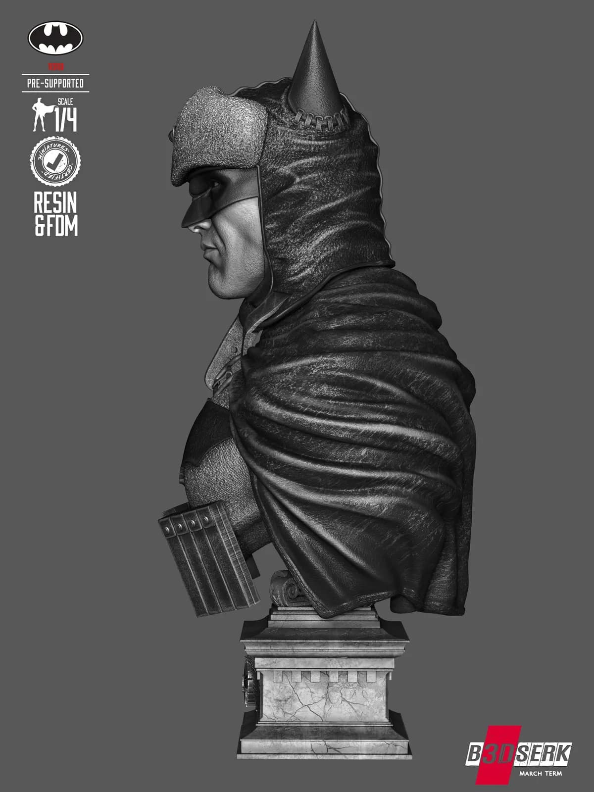 Busto de Batman Red Son - DC Comics - Imagen 8