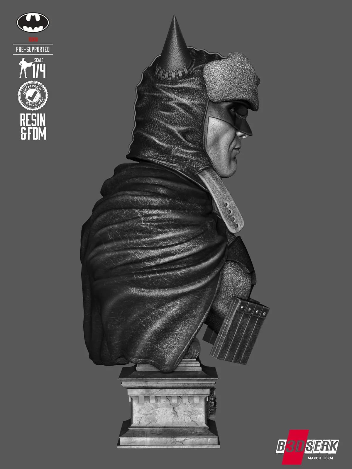 Busto de Batman Red Son - DC Comics - Imagen 9