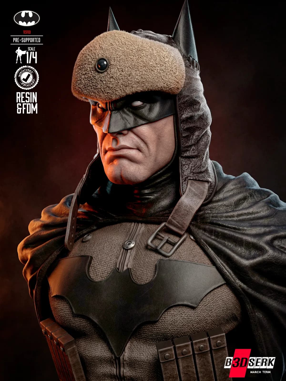 Busto de Batman Red Son - DC Comics - Imagen 2