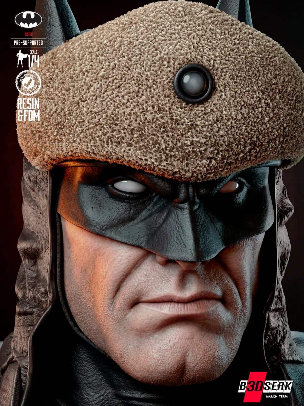 Busto de Batman Red Son - DC Comics - Imagen 6