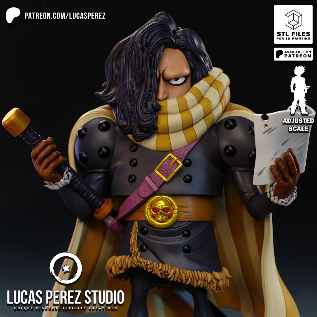 Chibi Road (Gol D. Roger) - One Piece - Imagen 2