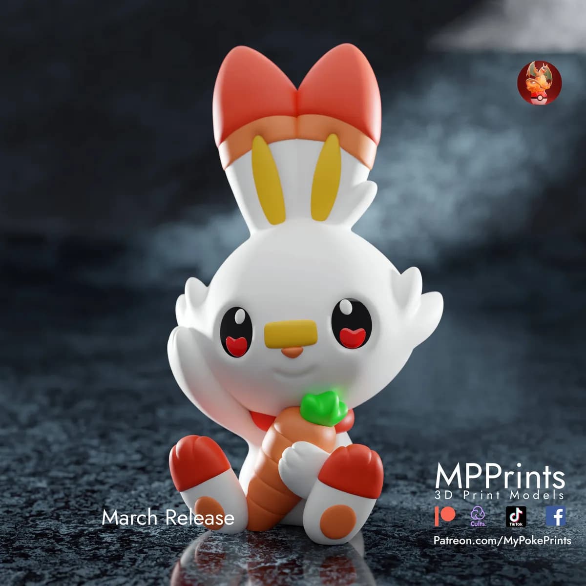 Scorbunny Easter - Pokémon - Imagen 4