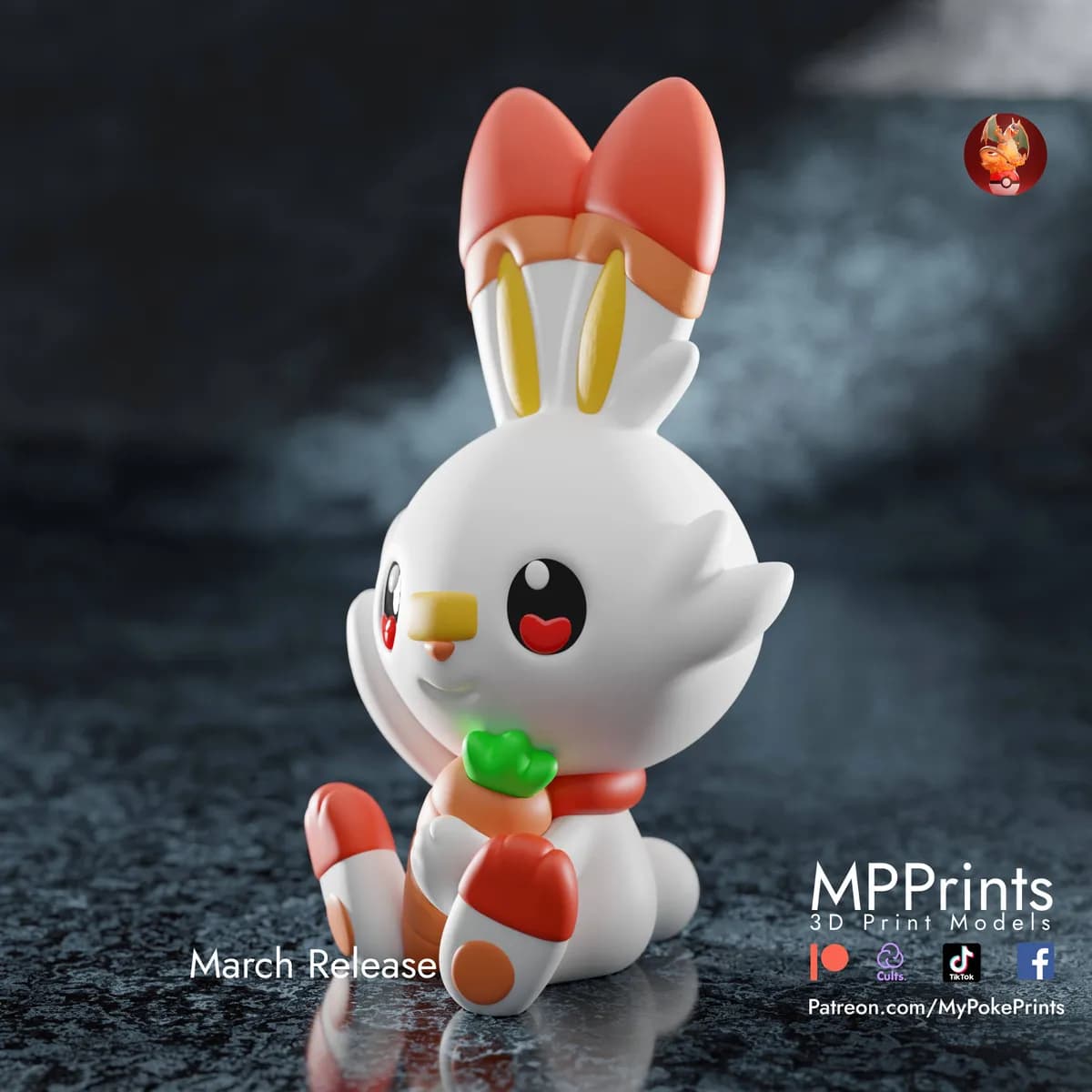Scorbunny Easter - Pokémon - Imagen 6