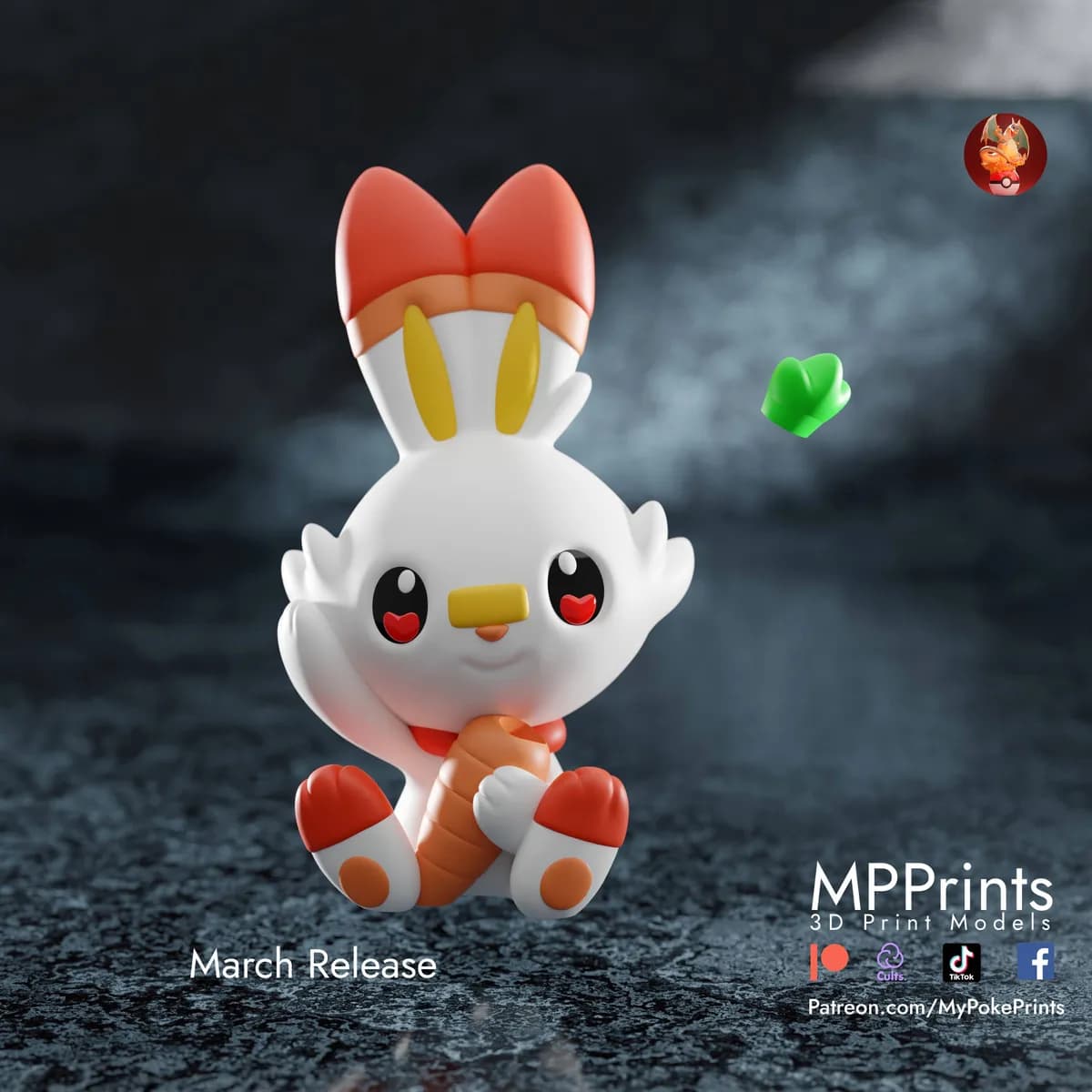 Scorbunny Easter - Pokémon - Imagen 8