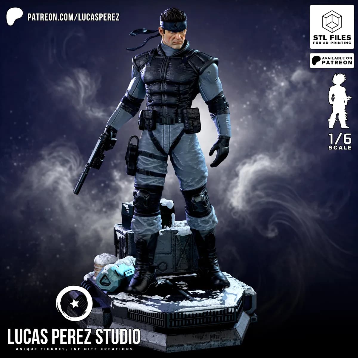 Solid Snake - Metal Gear - Imagen 3