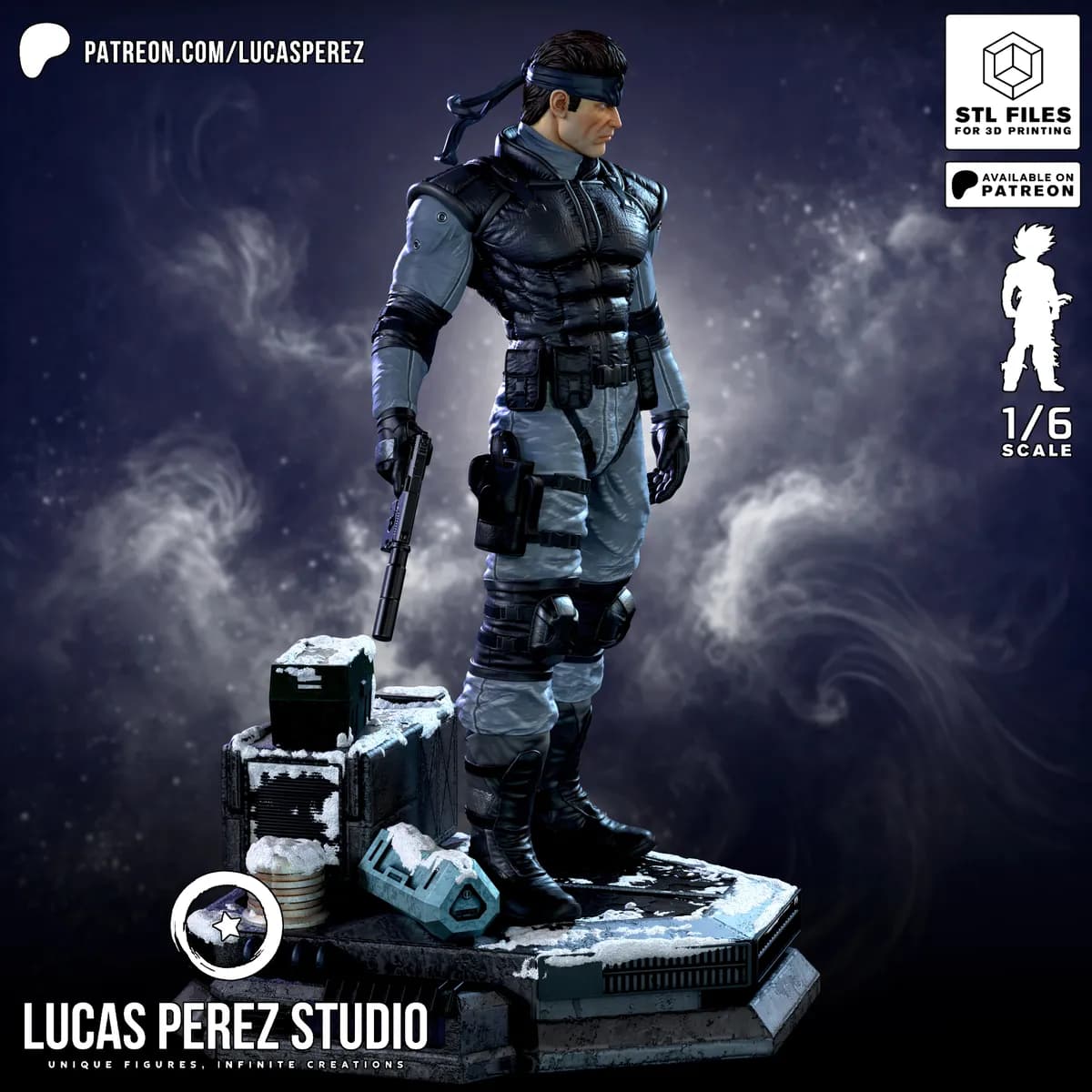 Solid Snake - Metal Gear - Imagen 5