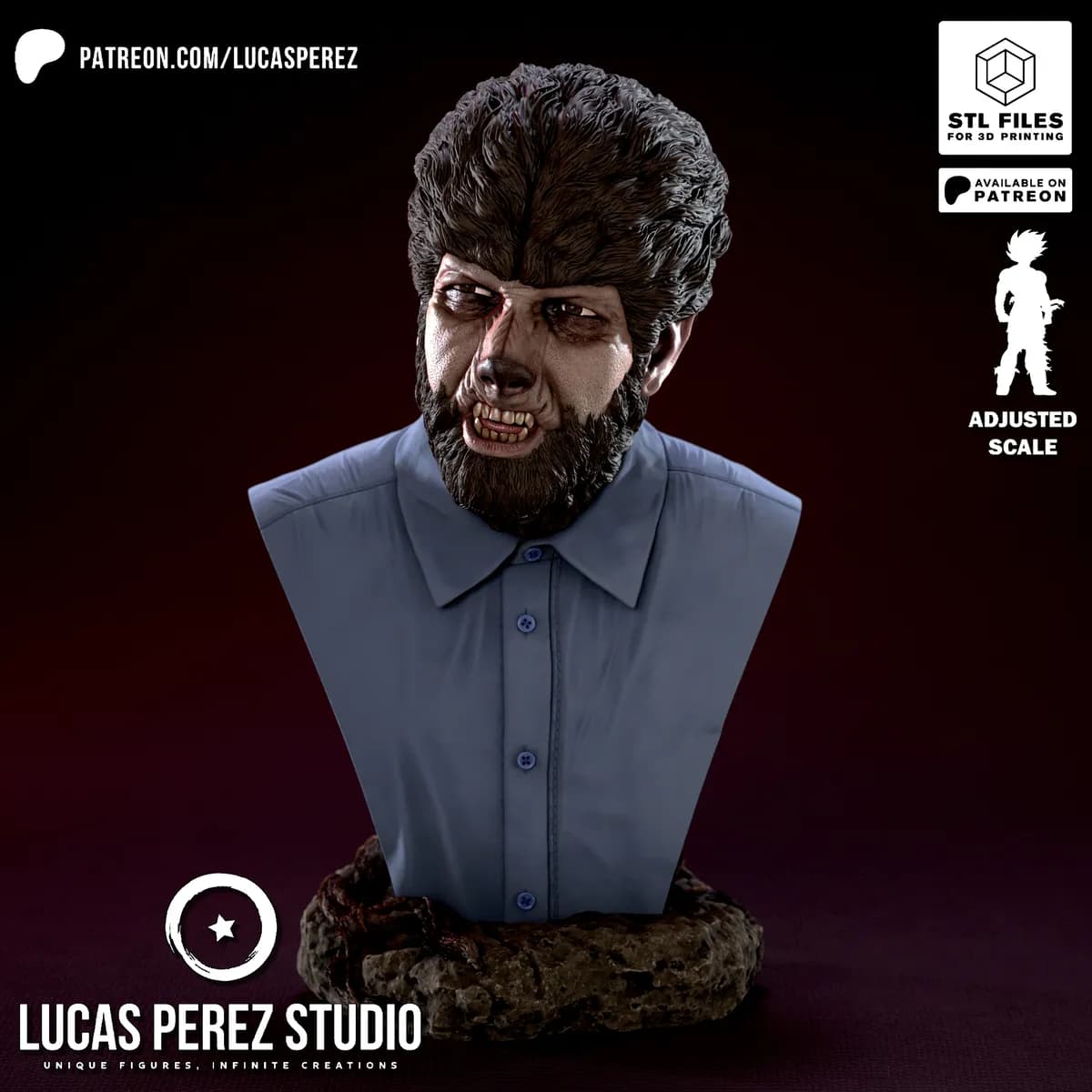 Busto de Wolfman - Imagen 18