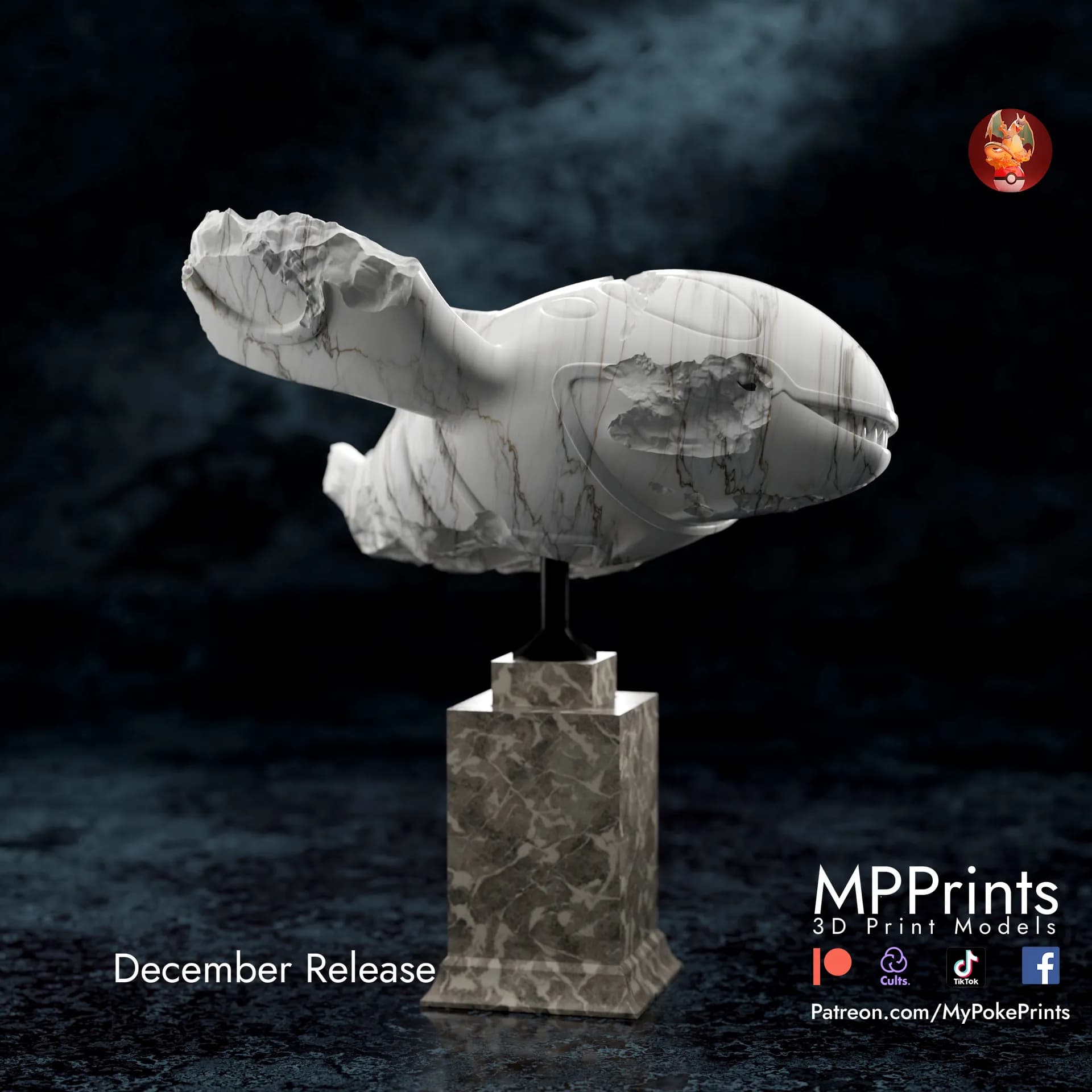 Busto de Kyogre - Imagen 3