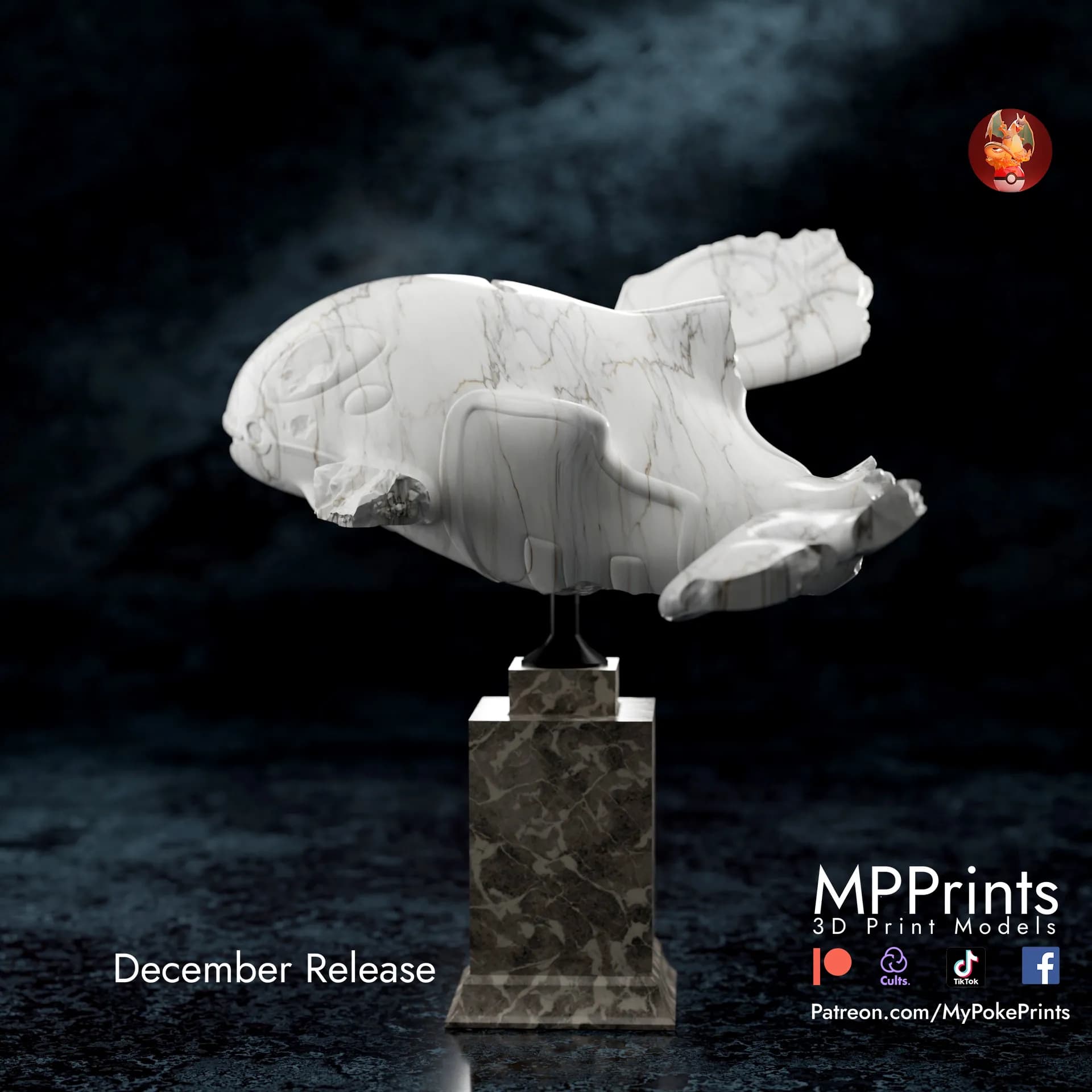 Busto de Kyogre - Imagen 4