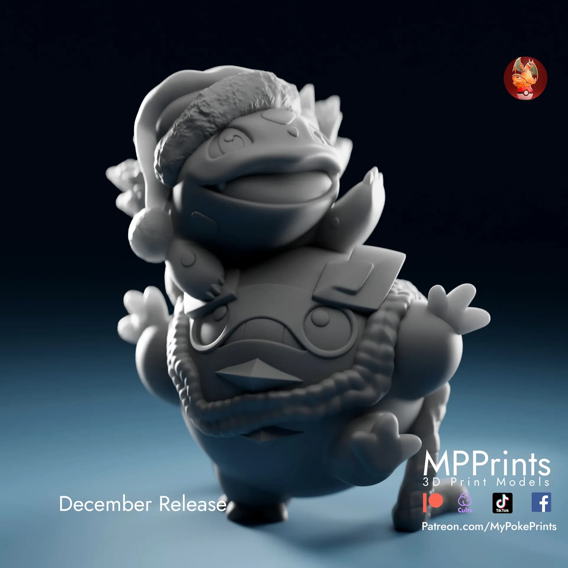 Bulbasur y Darumaka Navidad - Imagen 2