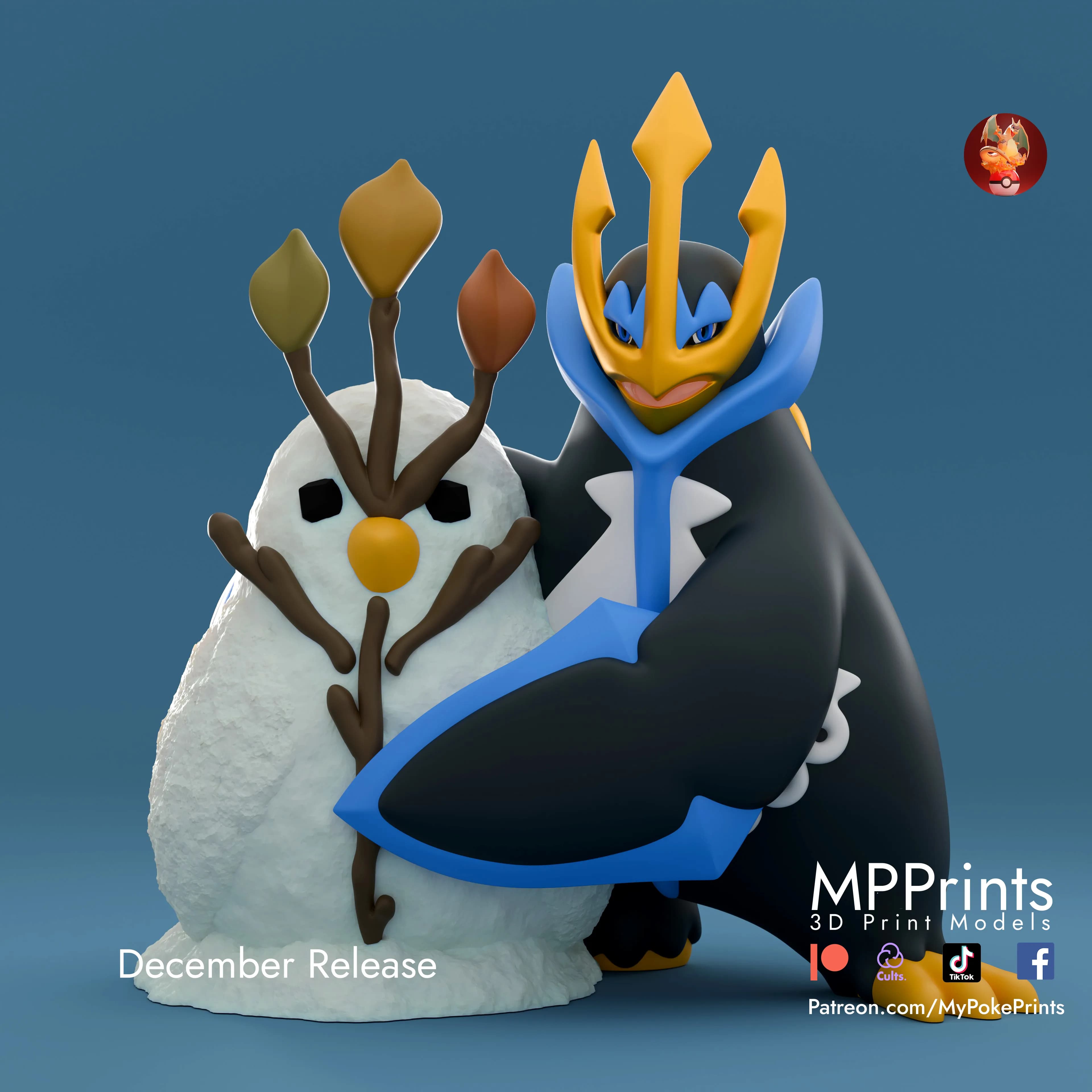 Empoleon and Snowman - Imagen 1