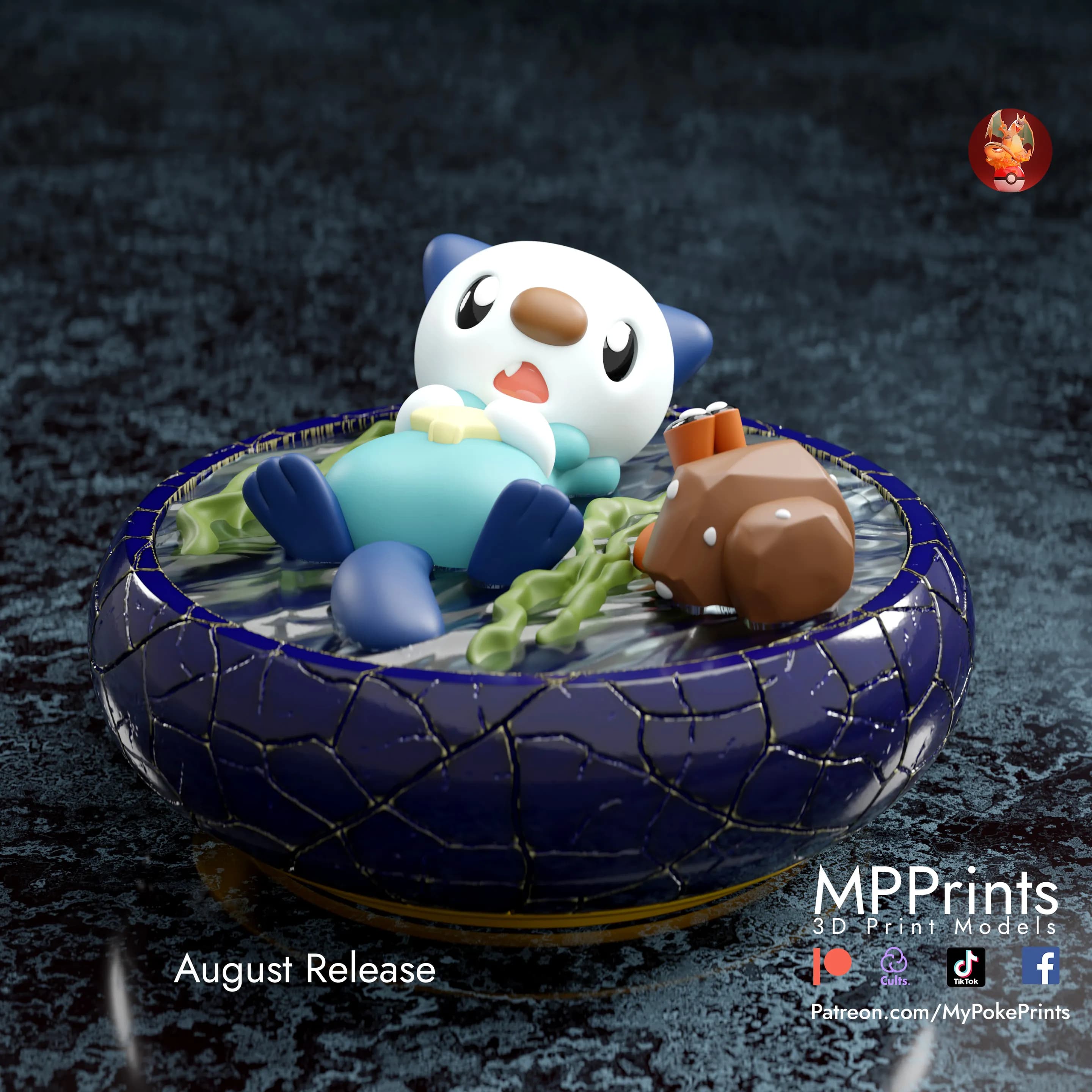 Oshawott in a pot - Imagen 1