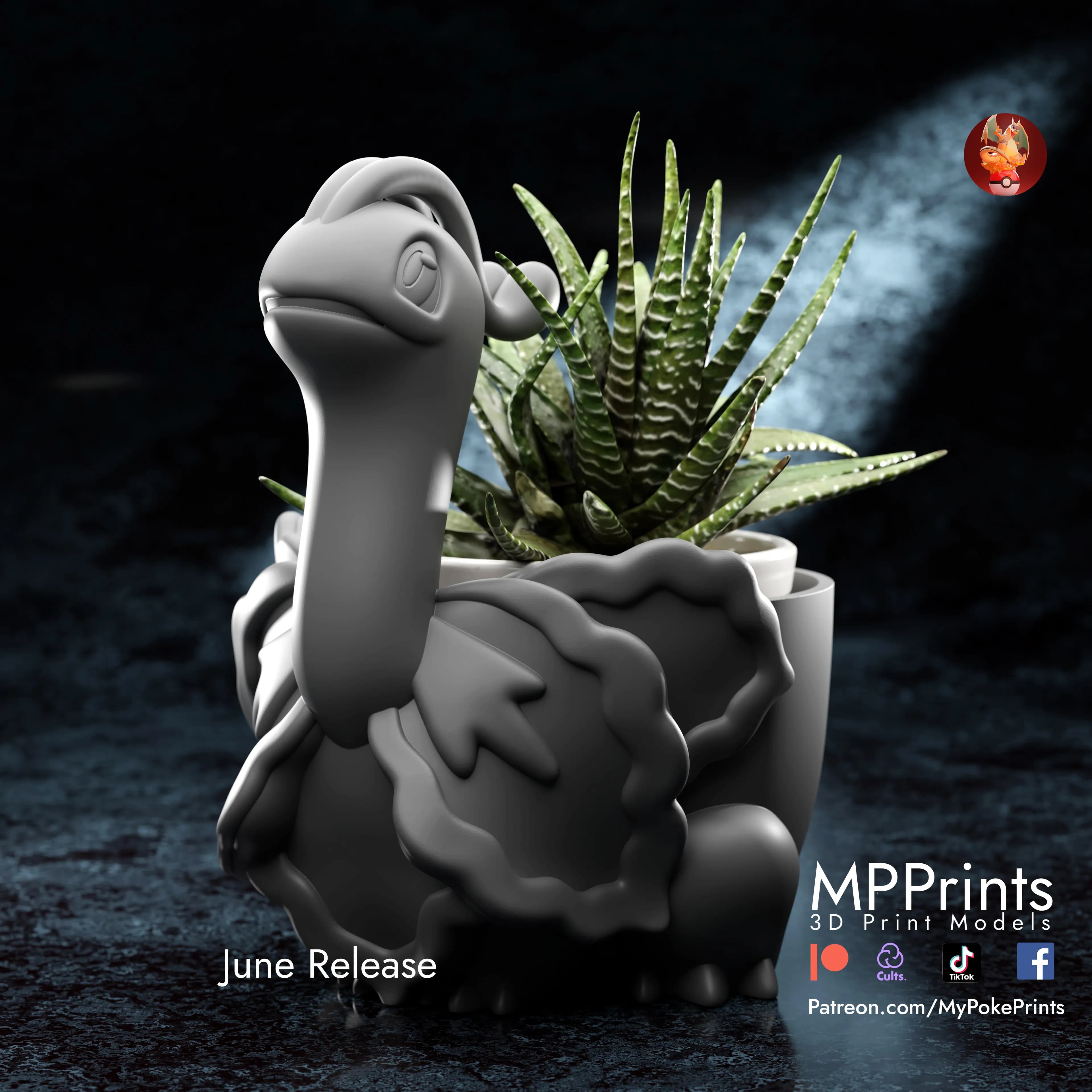 Maceta Meganium - Imagen 1