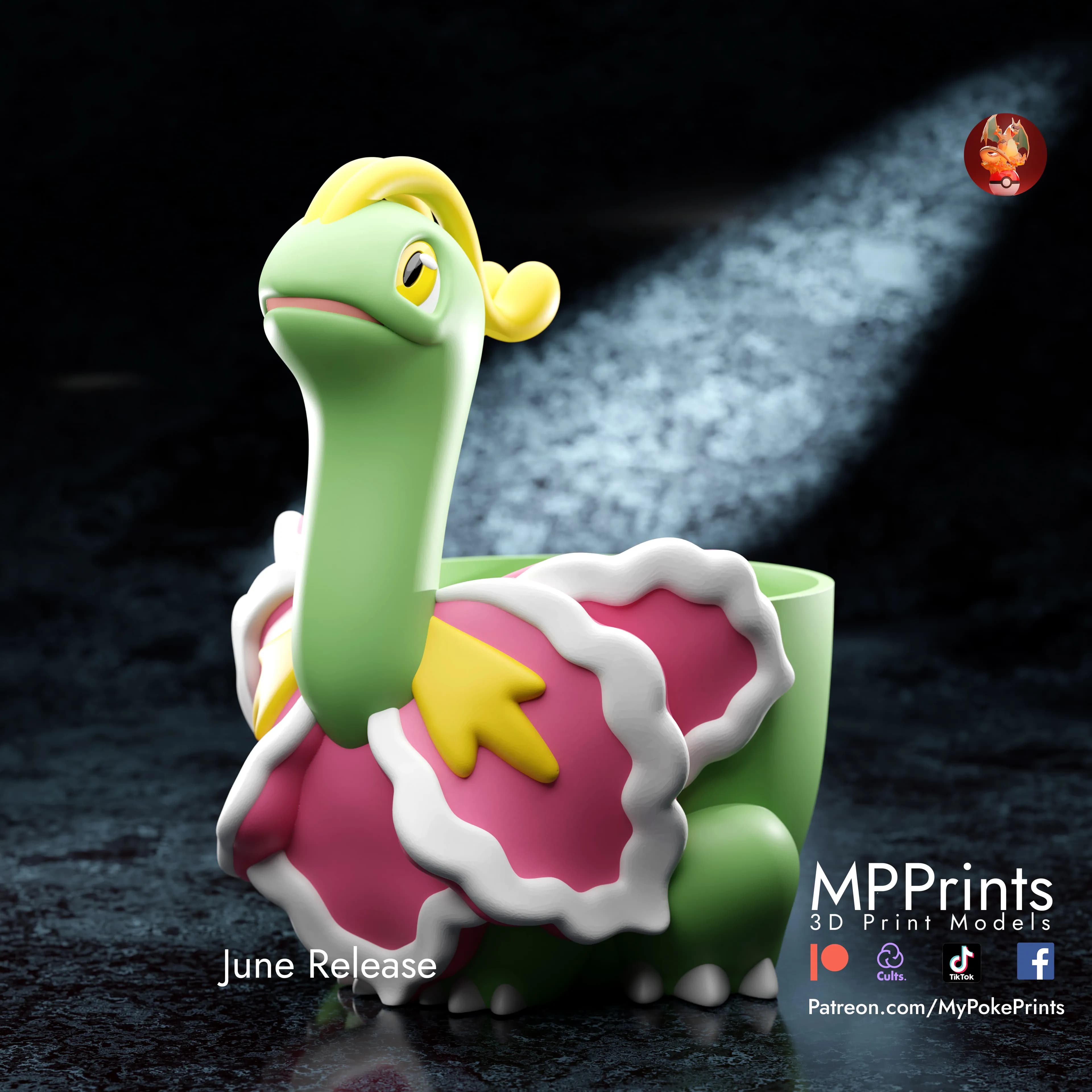 Maceta Meganium - Imagen 3