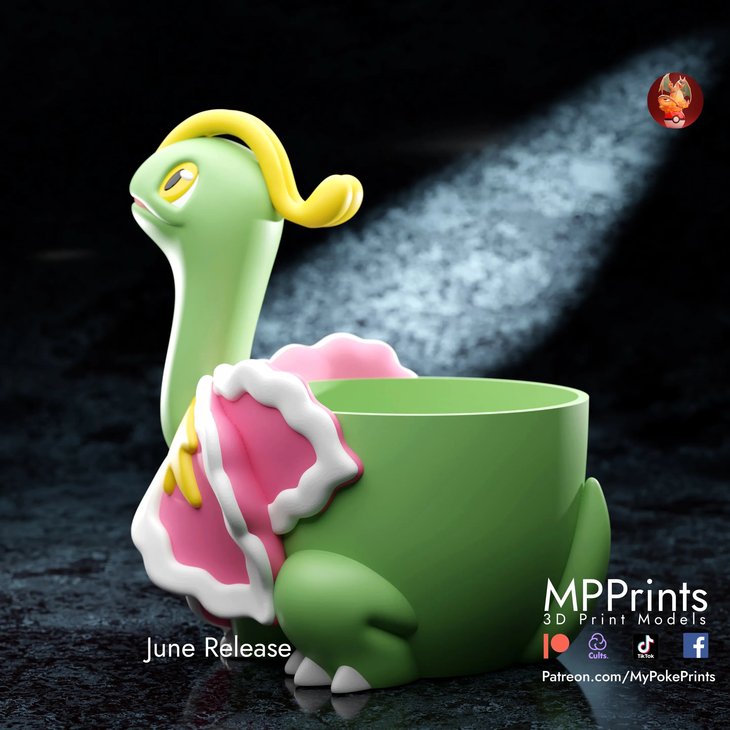 Maceta Meganium - Imagen 4