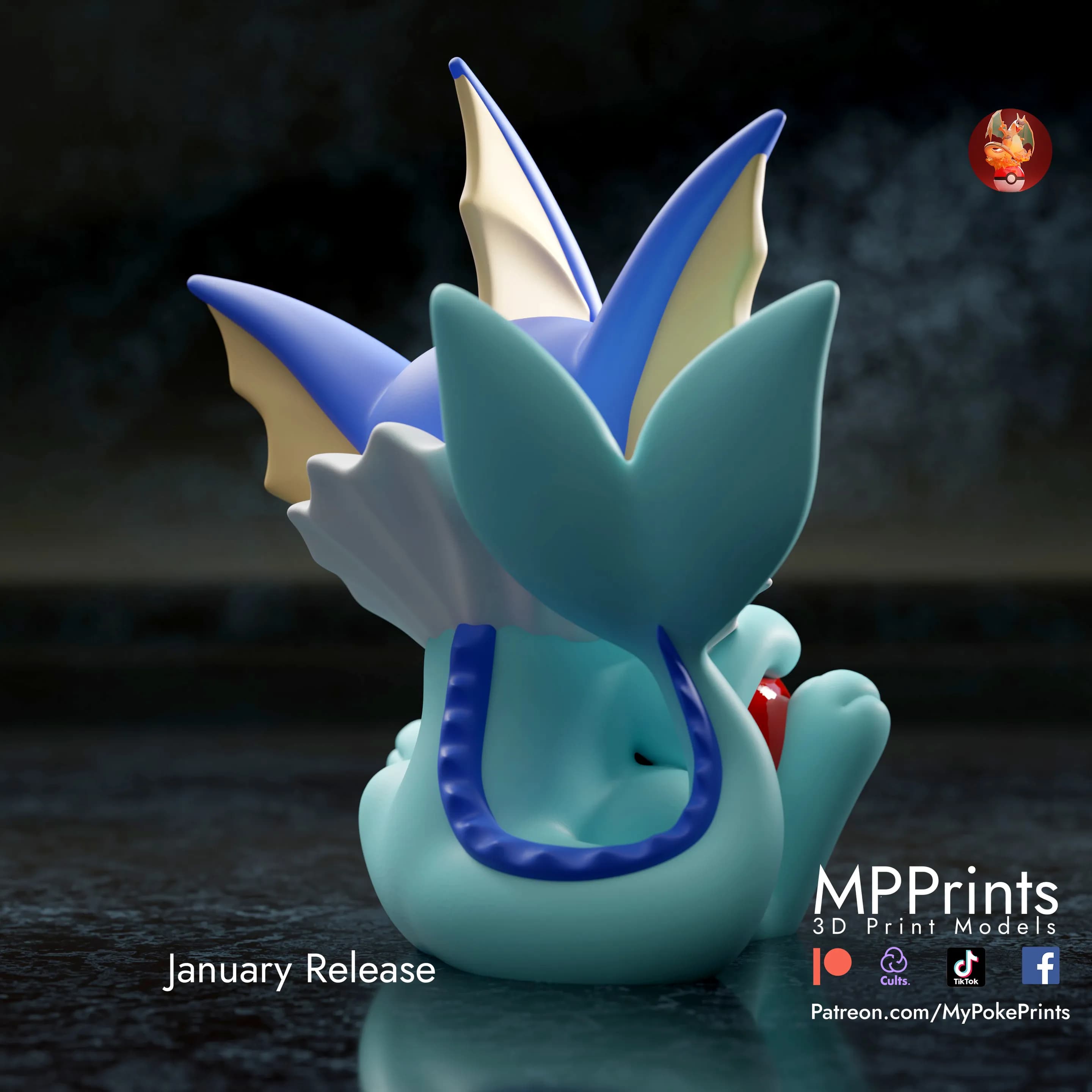 Vaporeon heart - Imagen 3
