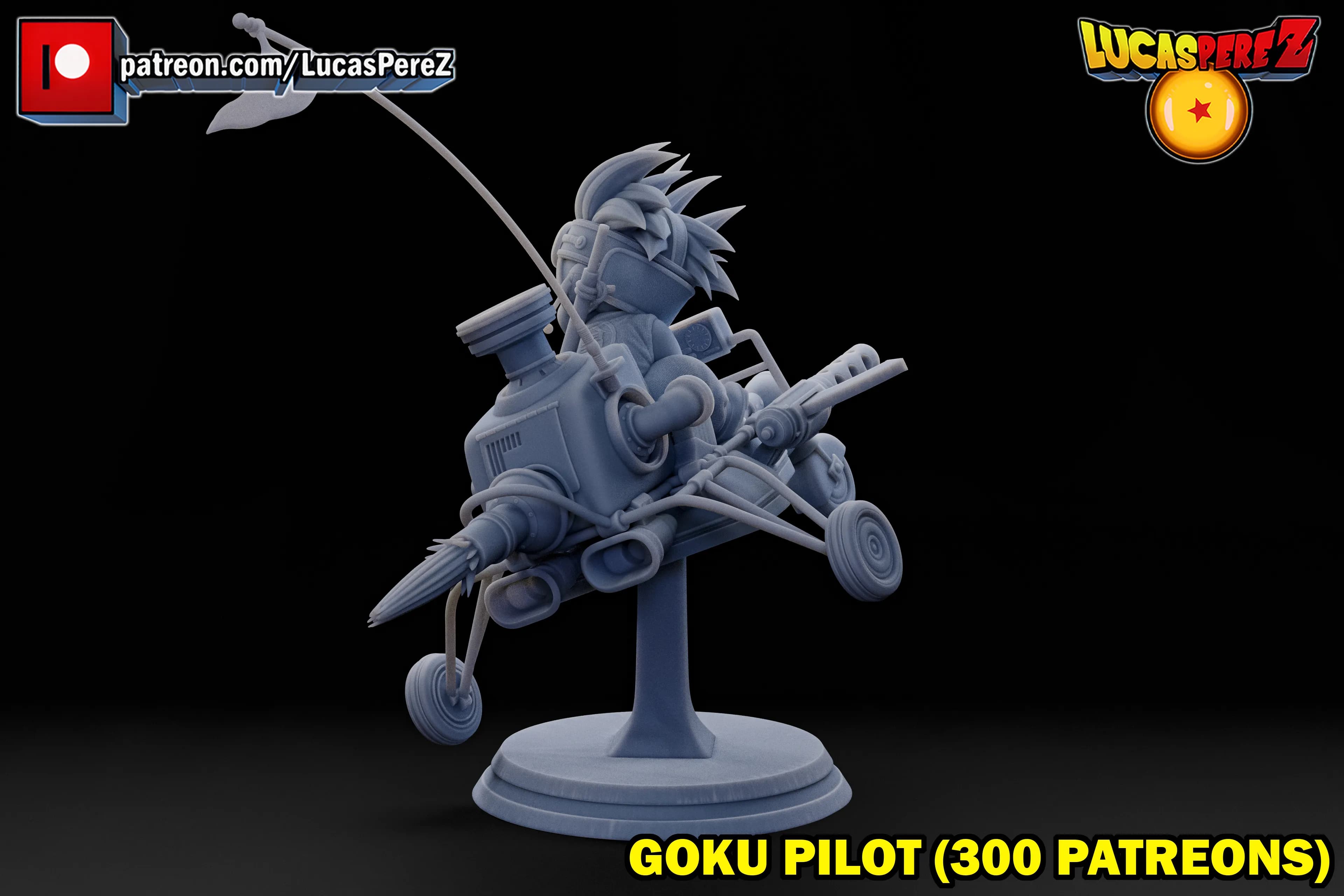 Goku Niño Pilotando - Dragon Ball - Imagen 7