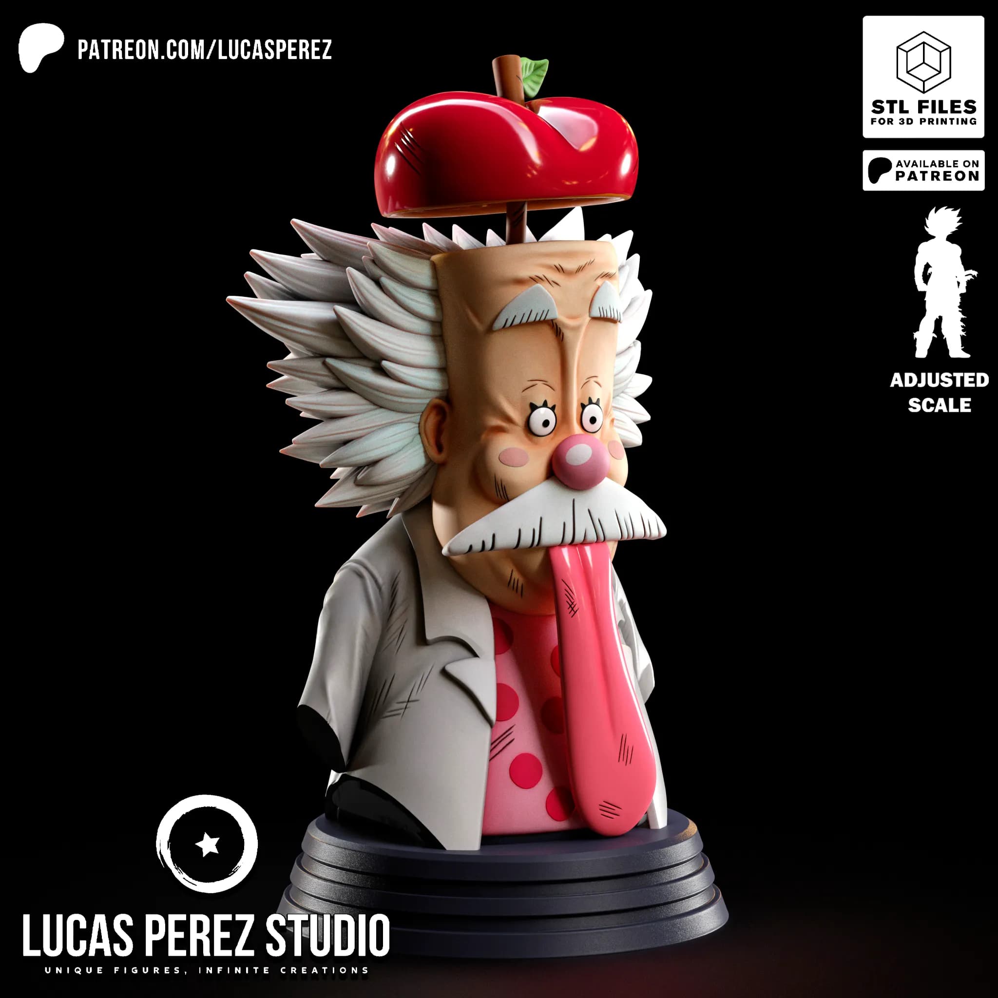 Busto del Dr. Vegapunk - One Piece - Imagen 2