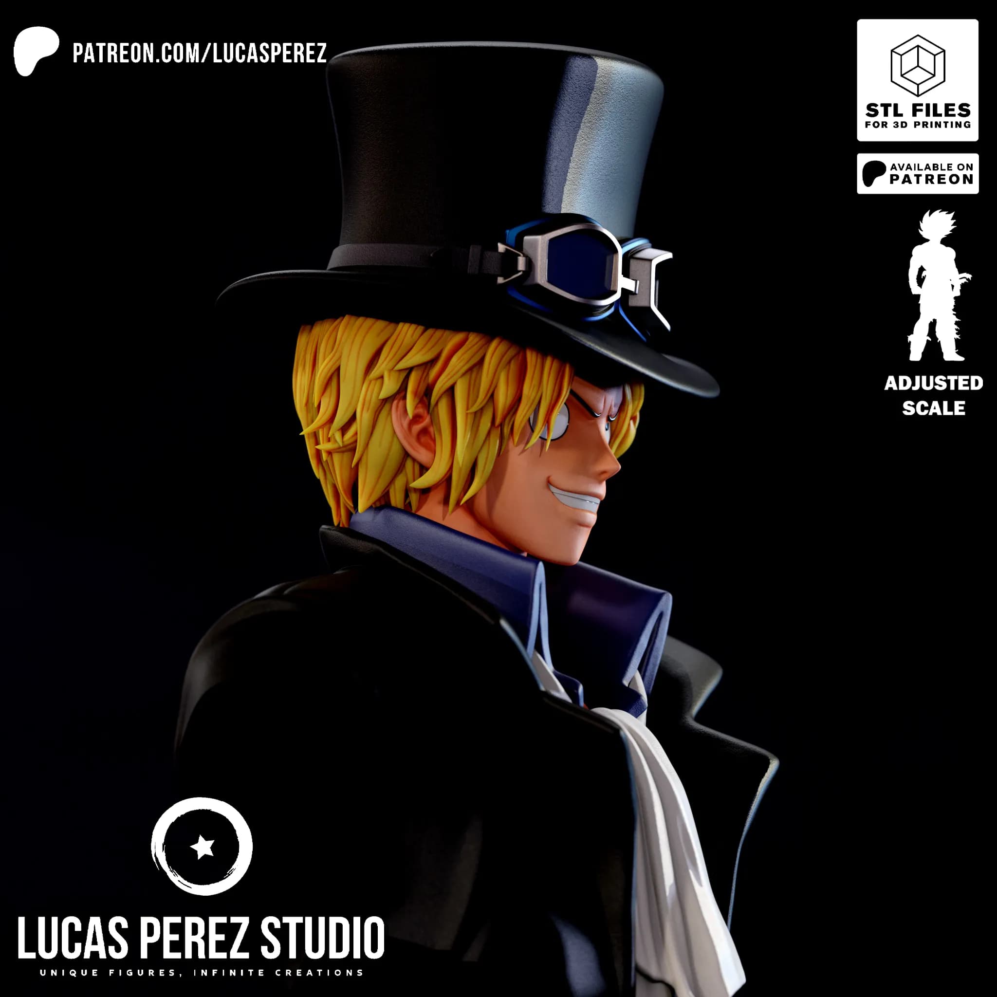 Busto de Sabo - One Piece - Imagen 4