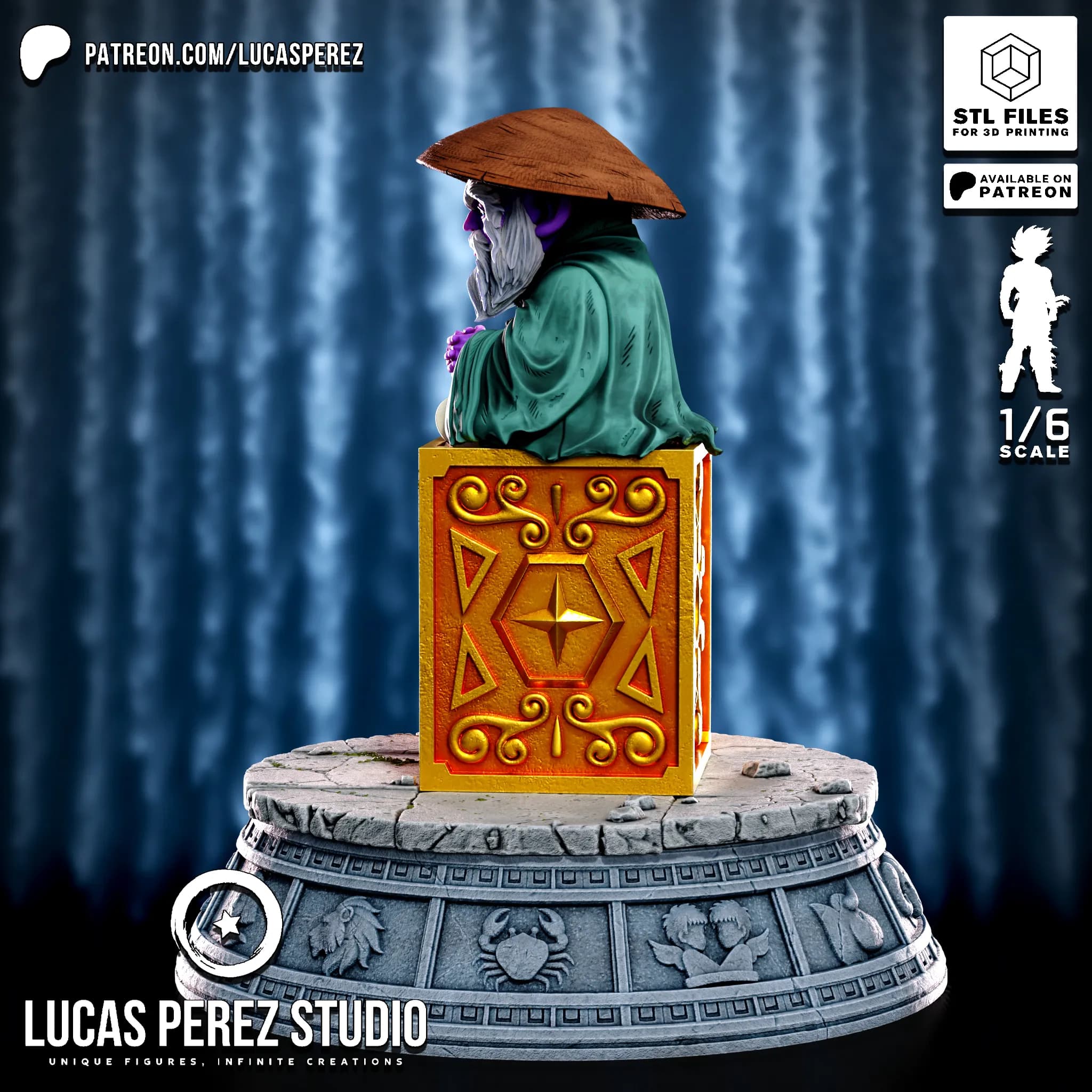 Dohko de Libra - Caballeros del Zodiaco - Imagen 3