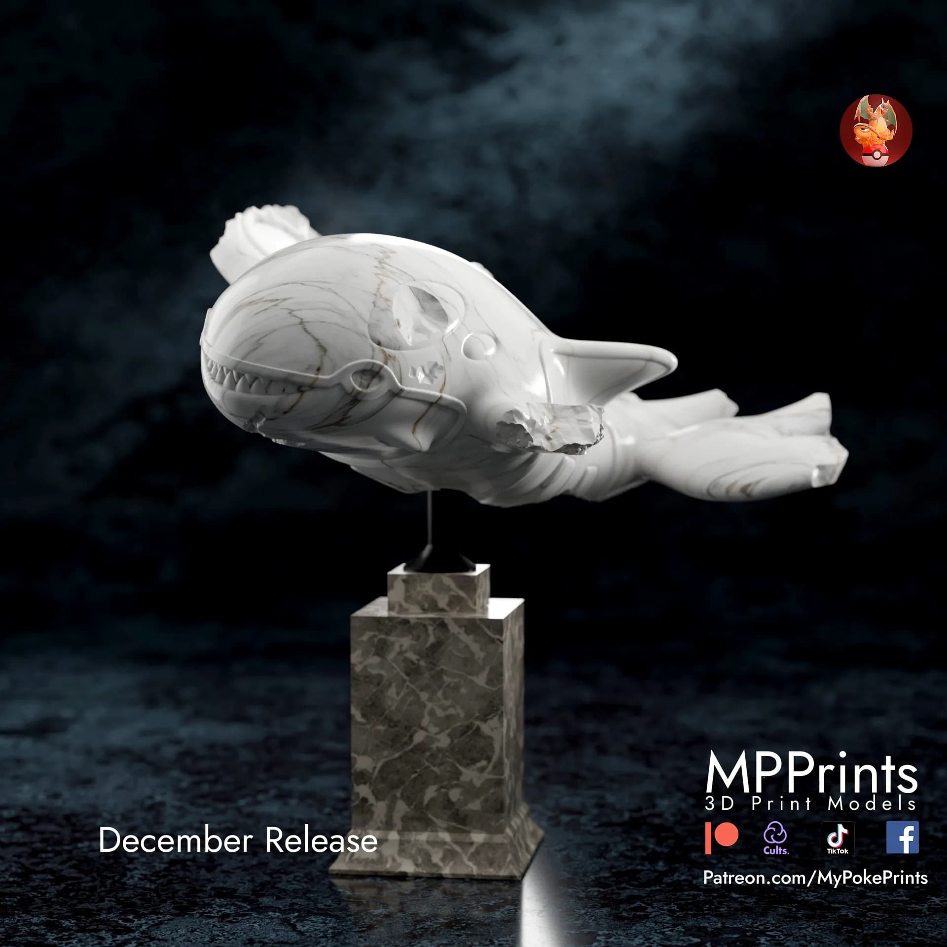 Busto de Kyogre - Imagen 5