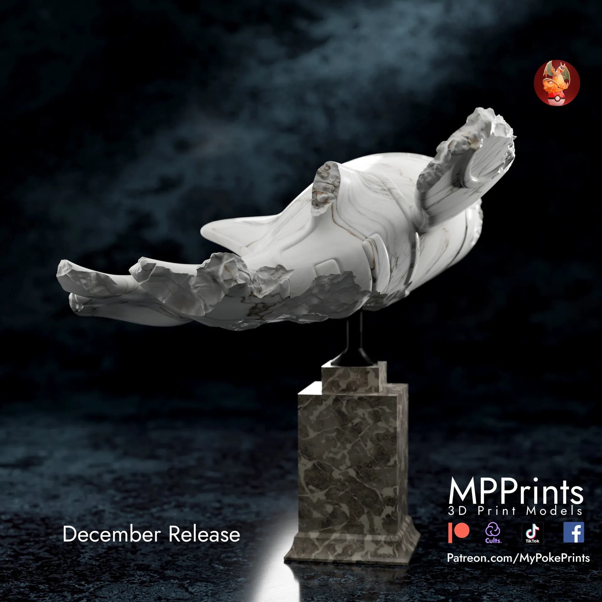 Busto de Kyogre - Imagen 6