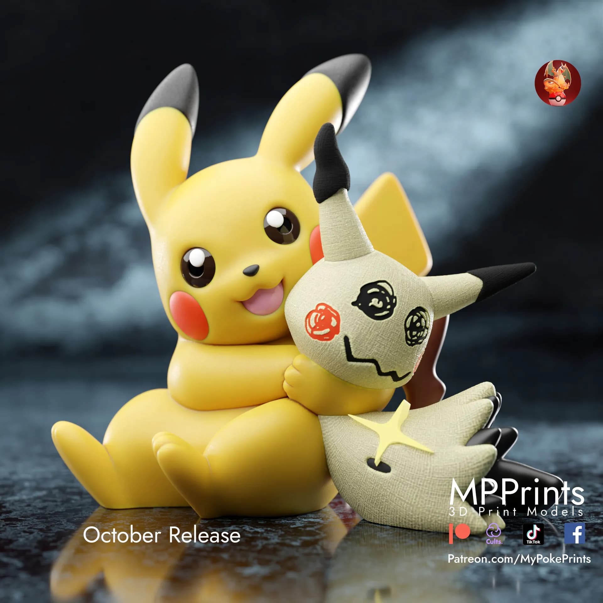 Pikachu y Mimikyu - Imagen 1