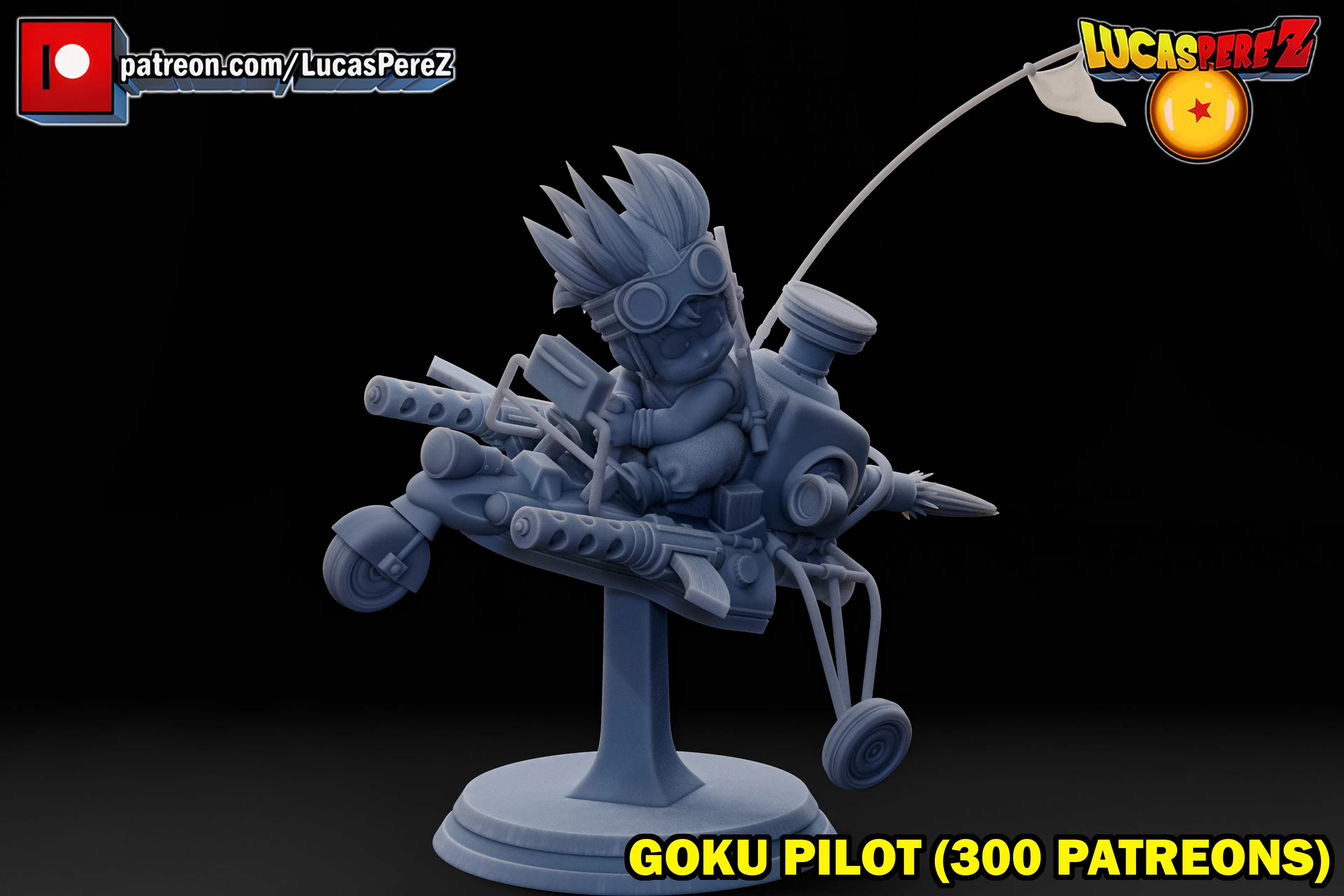 Goku Niño Pilotando - Dragon Ball - Imagen 8