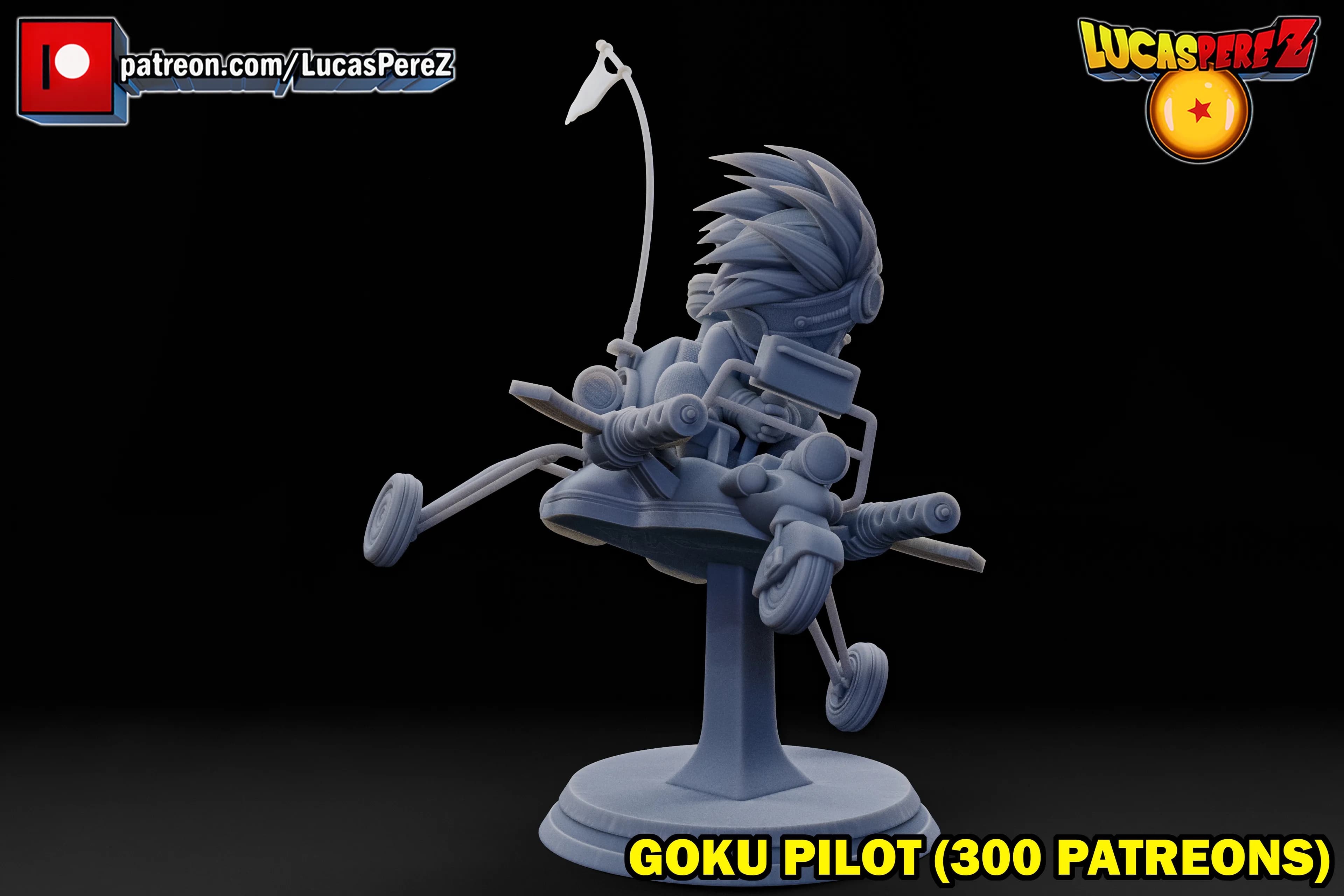 Goku Niño Pilotando - Dragon Ball - Imagen 10