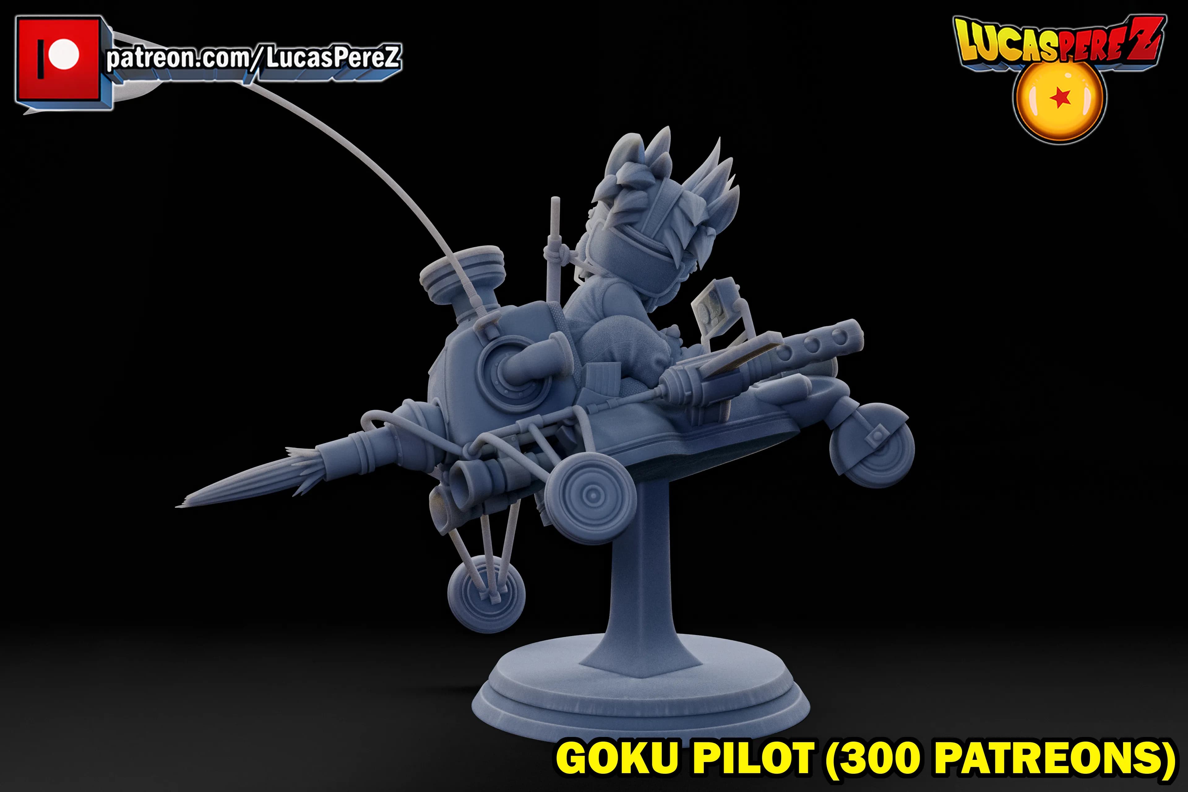 Goku Niño Pilotando - Dragon Ball - Imagen 12