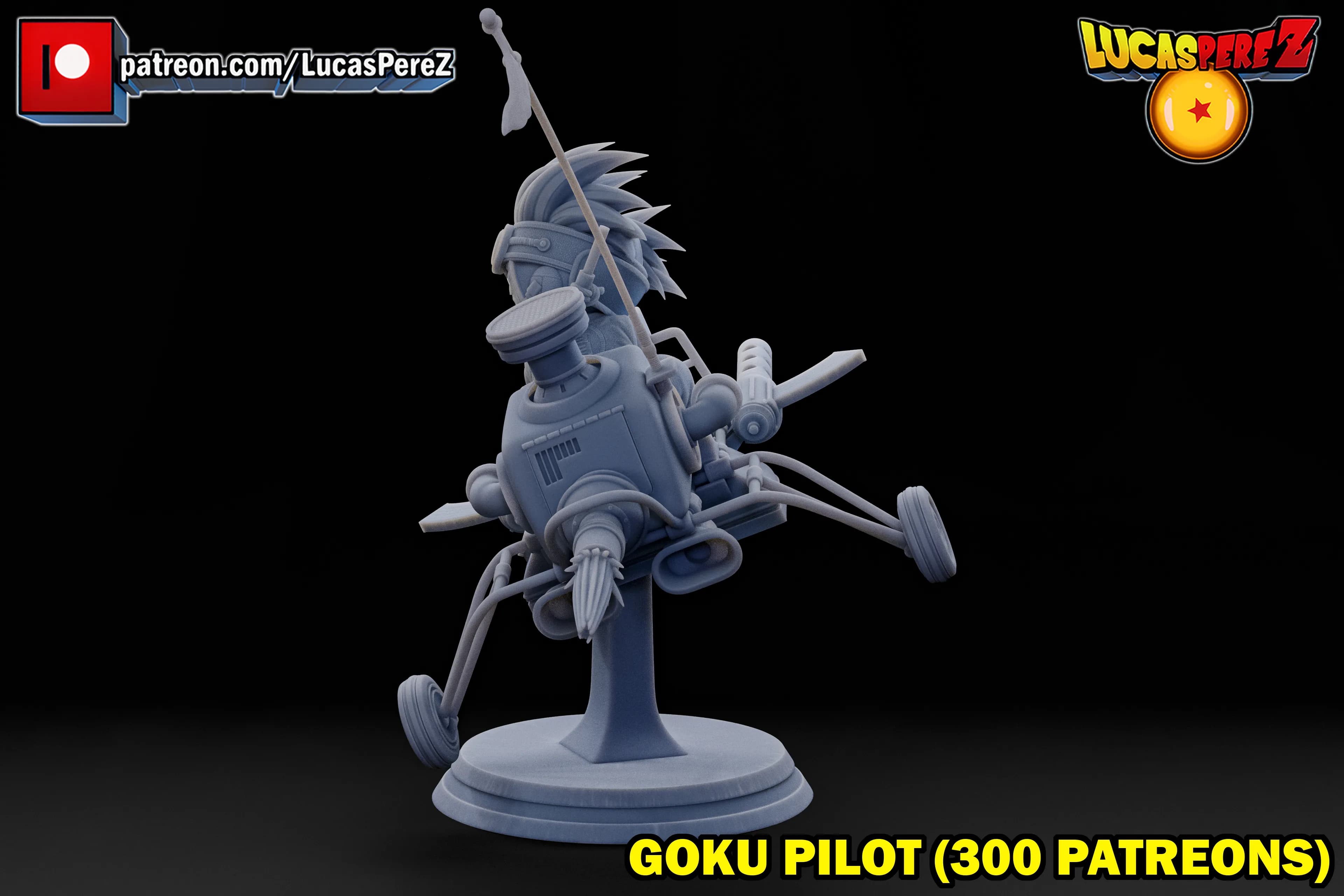 Goku Niño Pilotando - Dragon Ball - Imagen 14