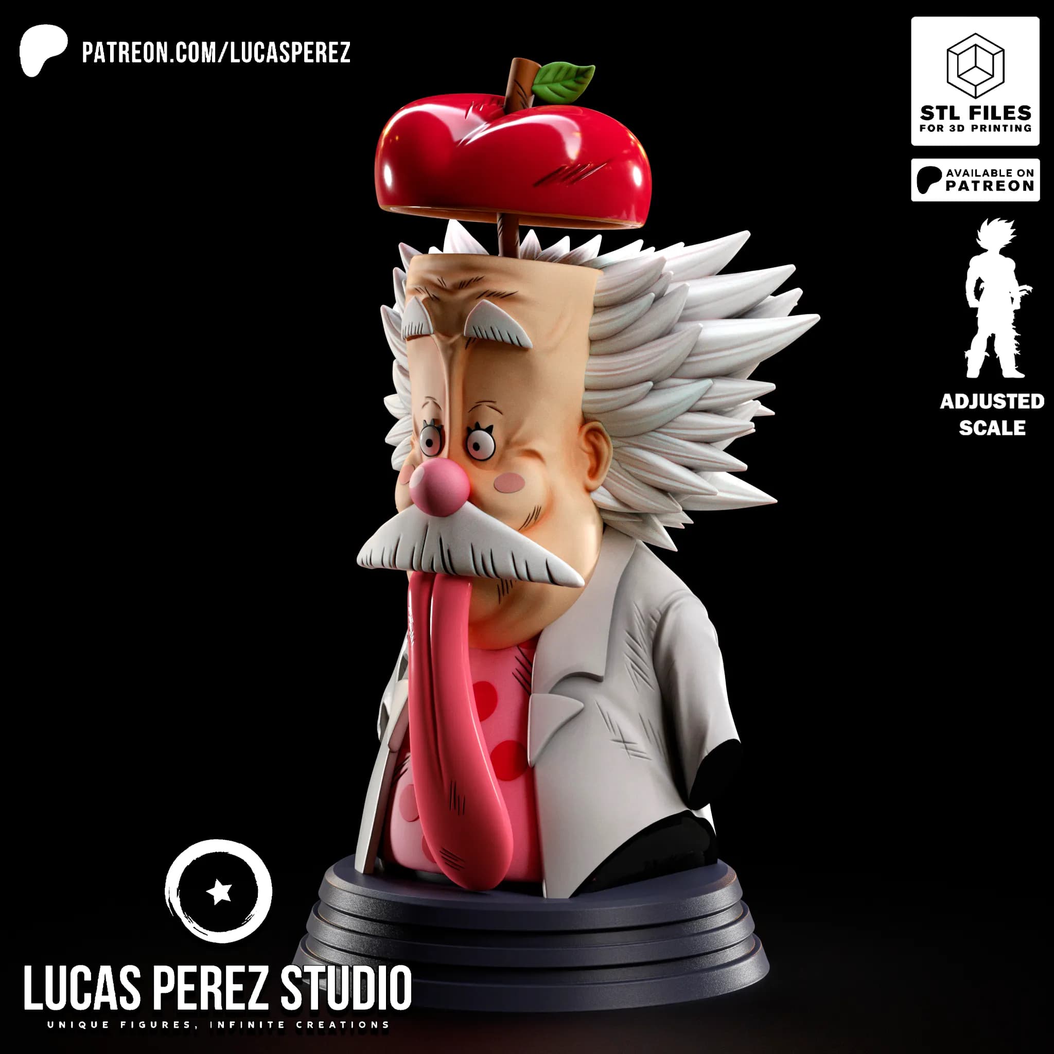 Busto del Dr. Vegapunk - One Piece - Imagen 10