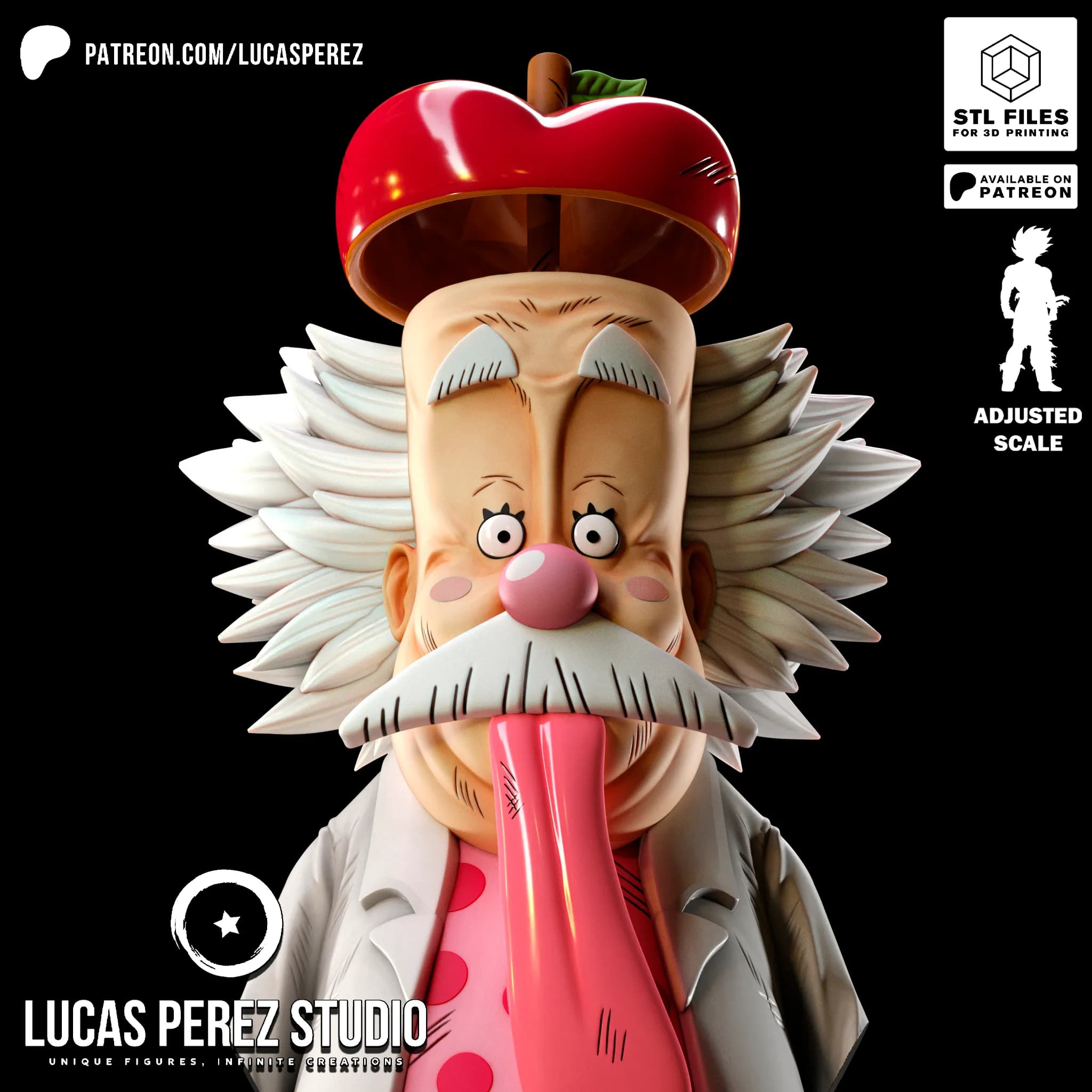Busto del Dr. Vegapunk - One Piece - Imagen 3