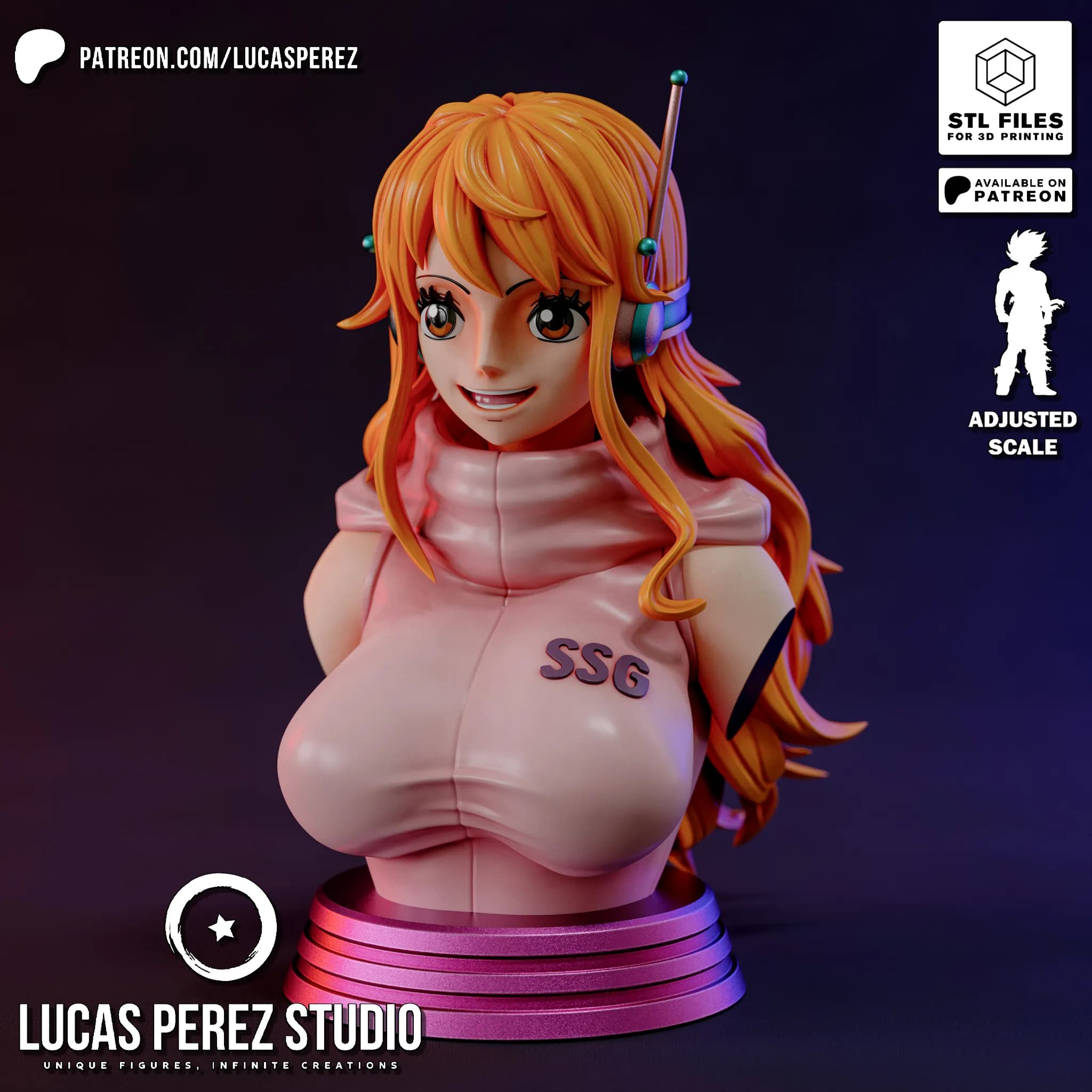 Busto de Nami - One Piece - Imagen 13