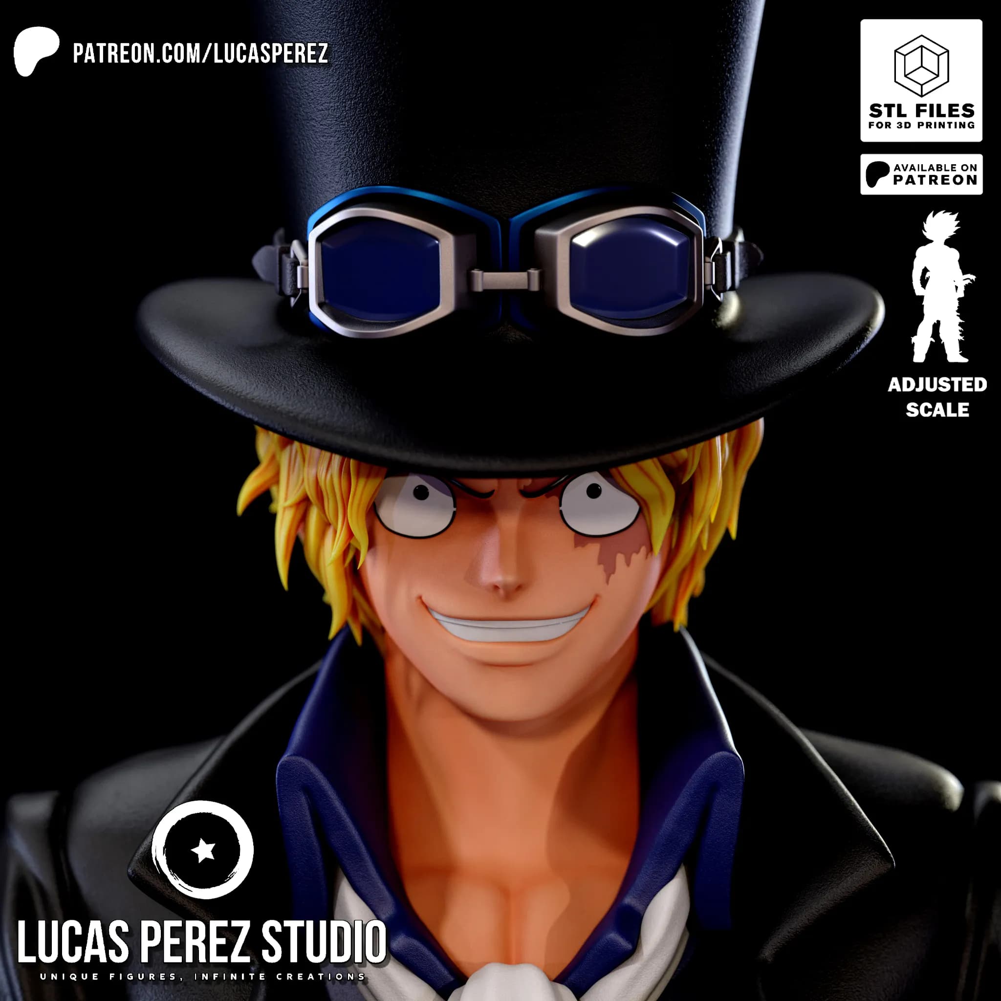 Busto de Sabo - One Piece - Imagen 10