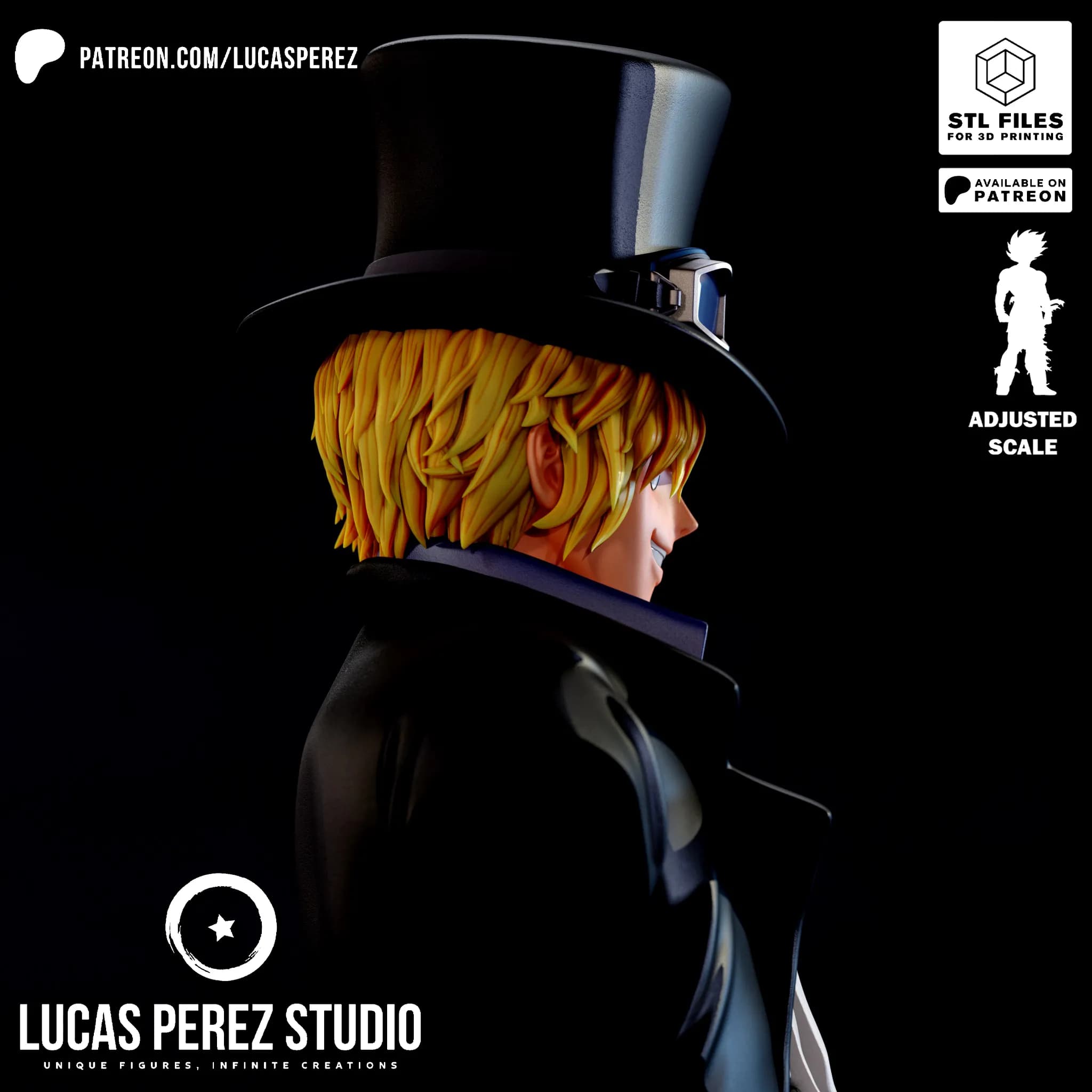 Busto de Sabo - One Piece - Imagen 13