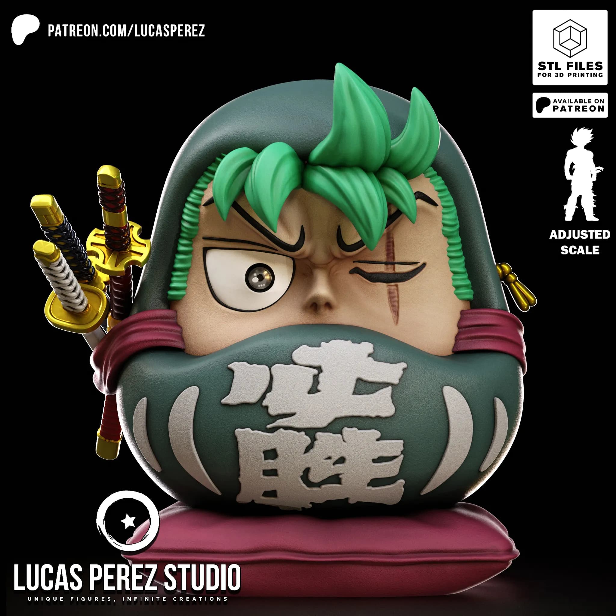 Daruma Zoro - One Piece - Imagen 5