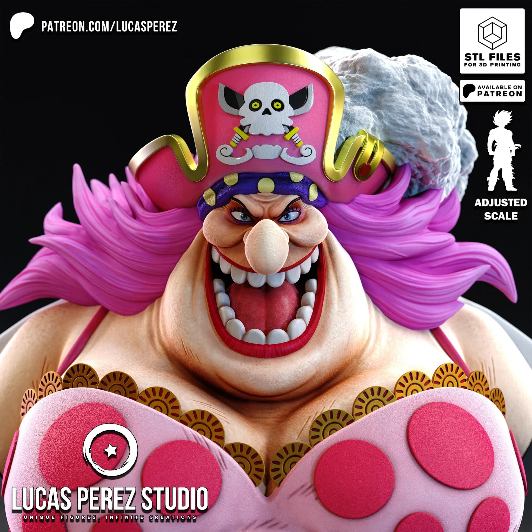 Busto de Big Mom - One Piece - Imagen 1