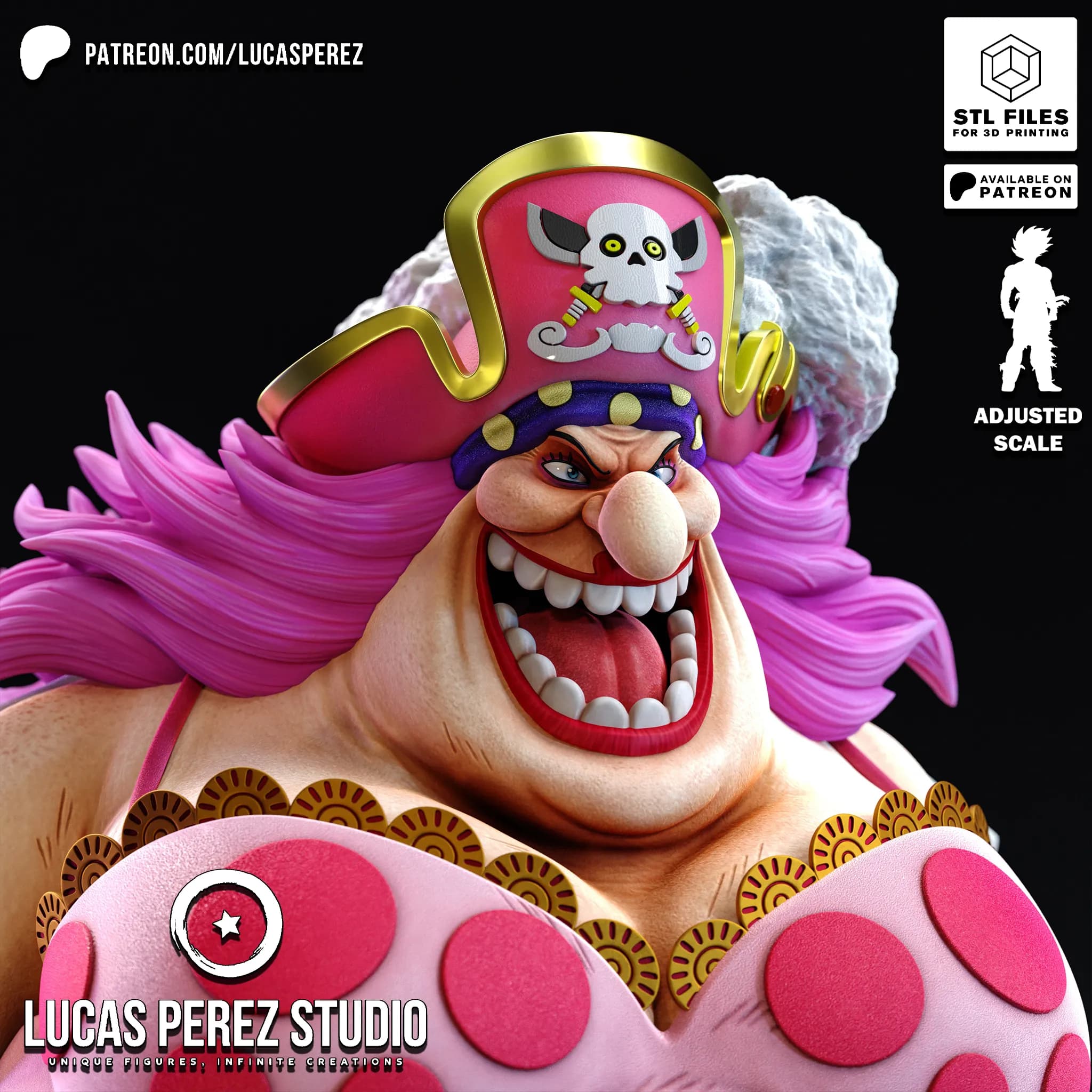 Busto de Big Mom - One Piece - Imagen 3