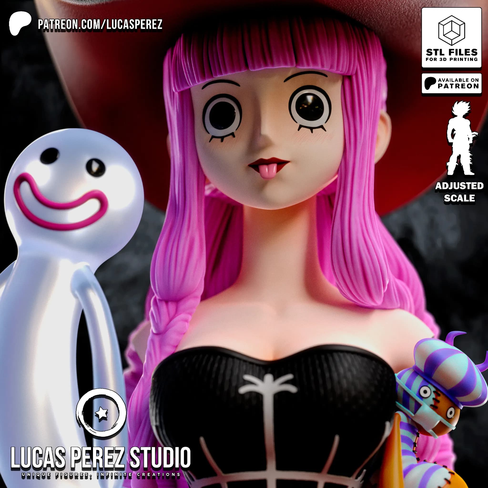 Busto de Perona - One Piece - Imagen 15