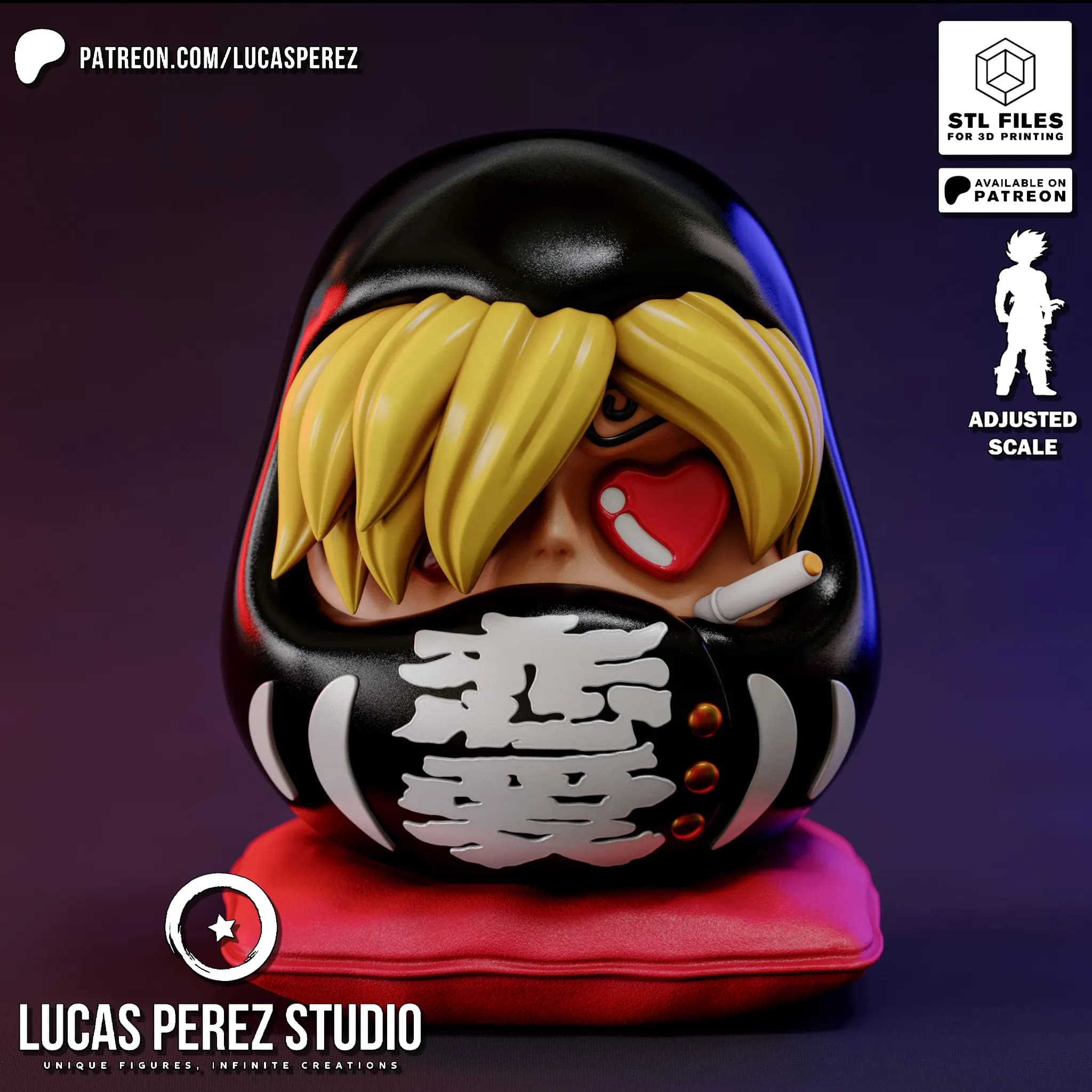 Daruma Sanji - One Piece - Imagen 1