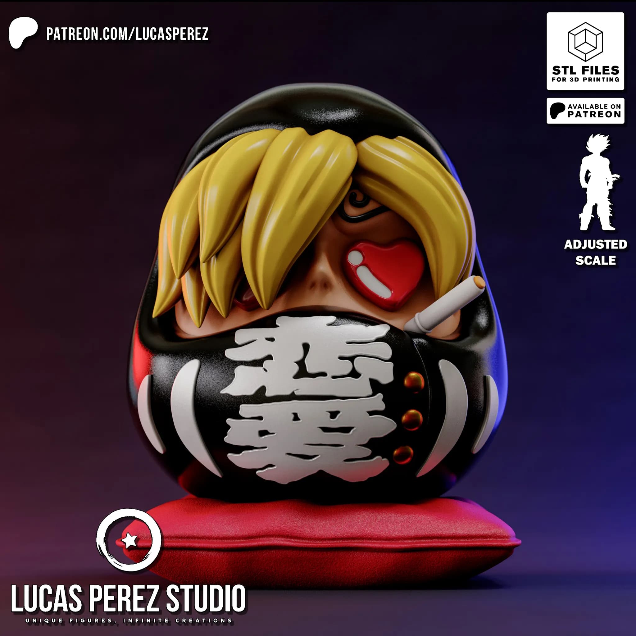 Daruma Sanji - One Piece - Imagen 7