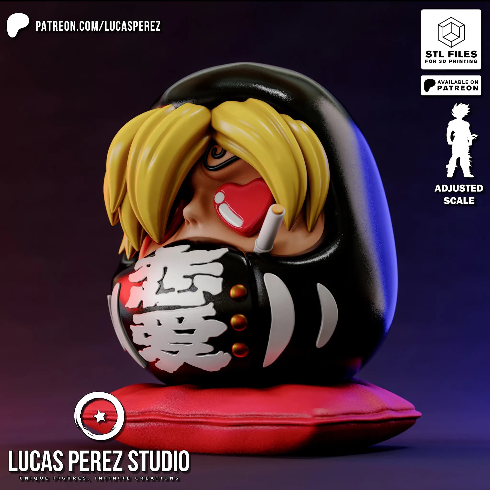 Daruma Sanji - One Piece - Imagen 9