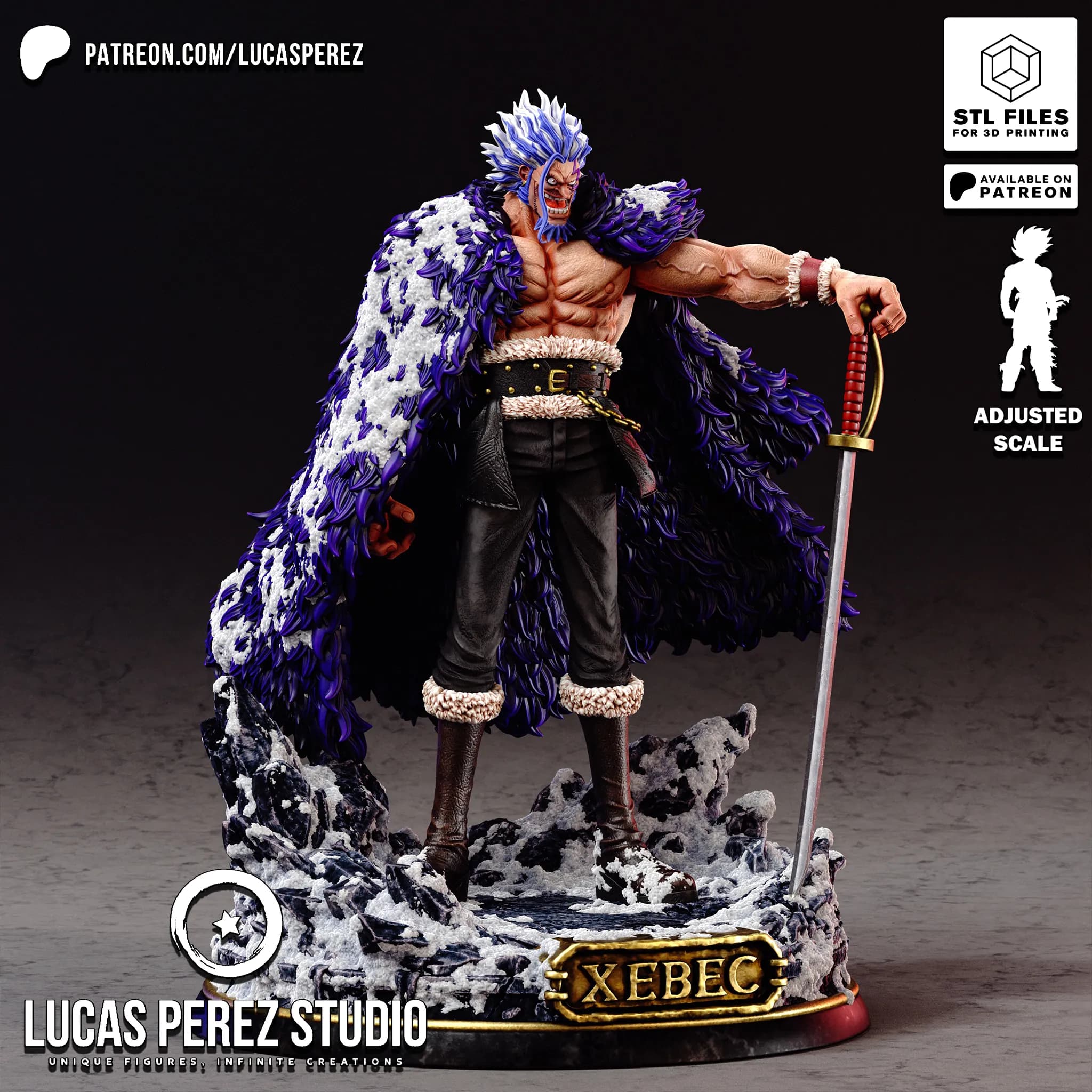 Rocks D. Xebec - One Piece - Imagen 4