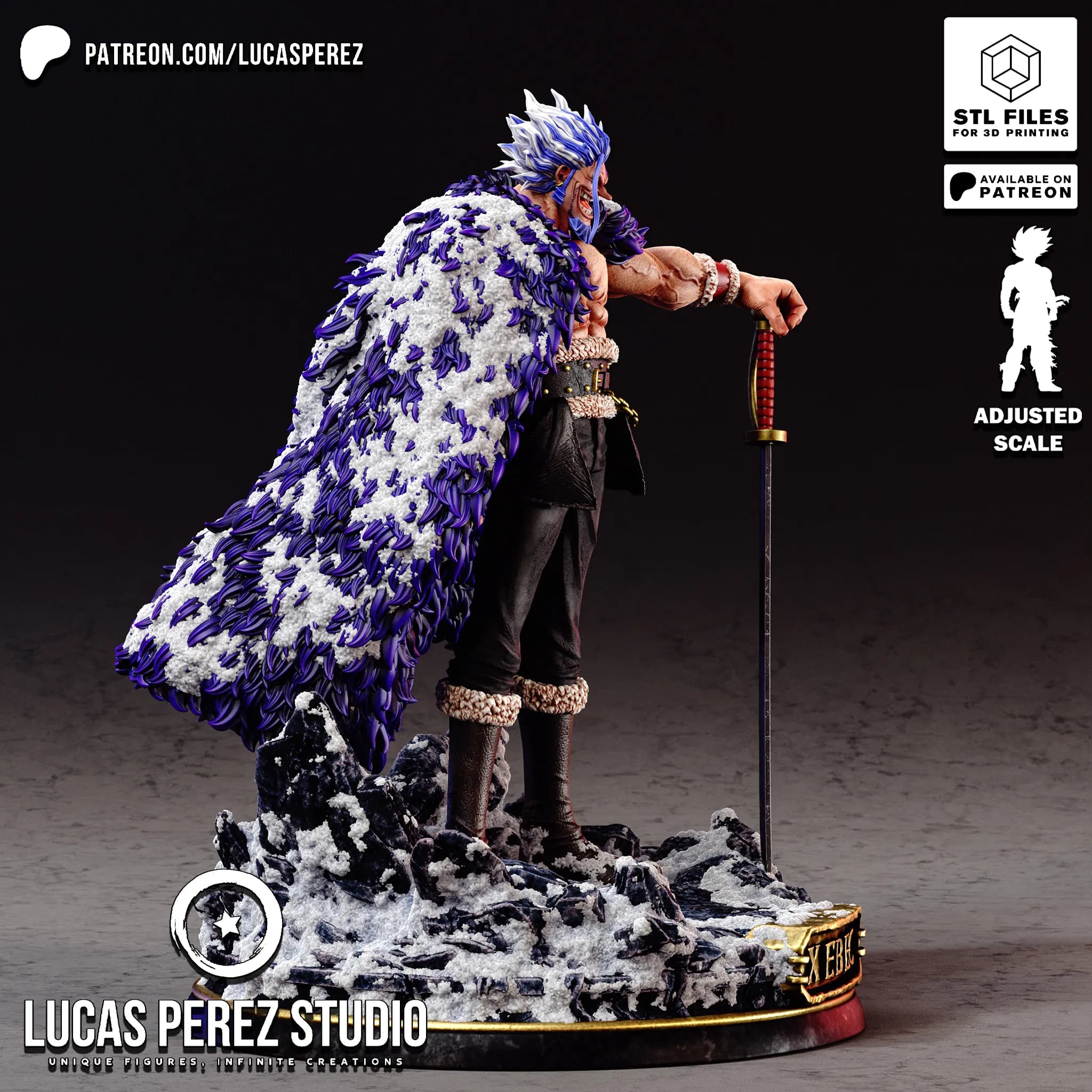 Rocks D. Xebec - One Piece - Imagen 5