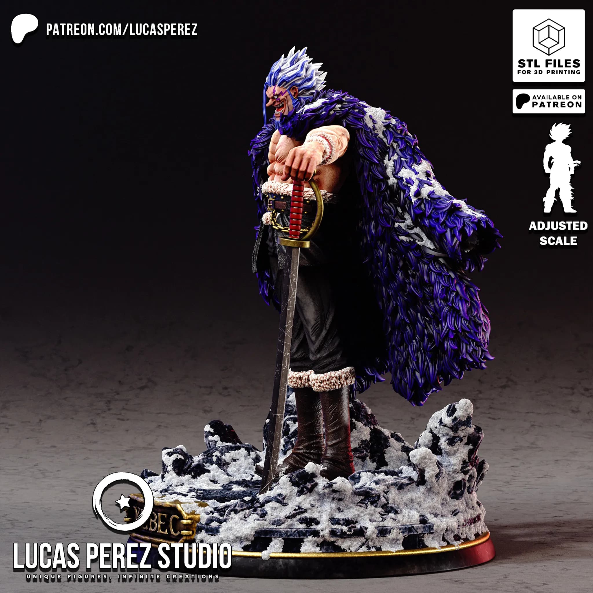 Rocks D. Xebec - One Piece - Imagen 9