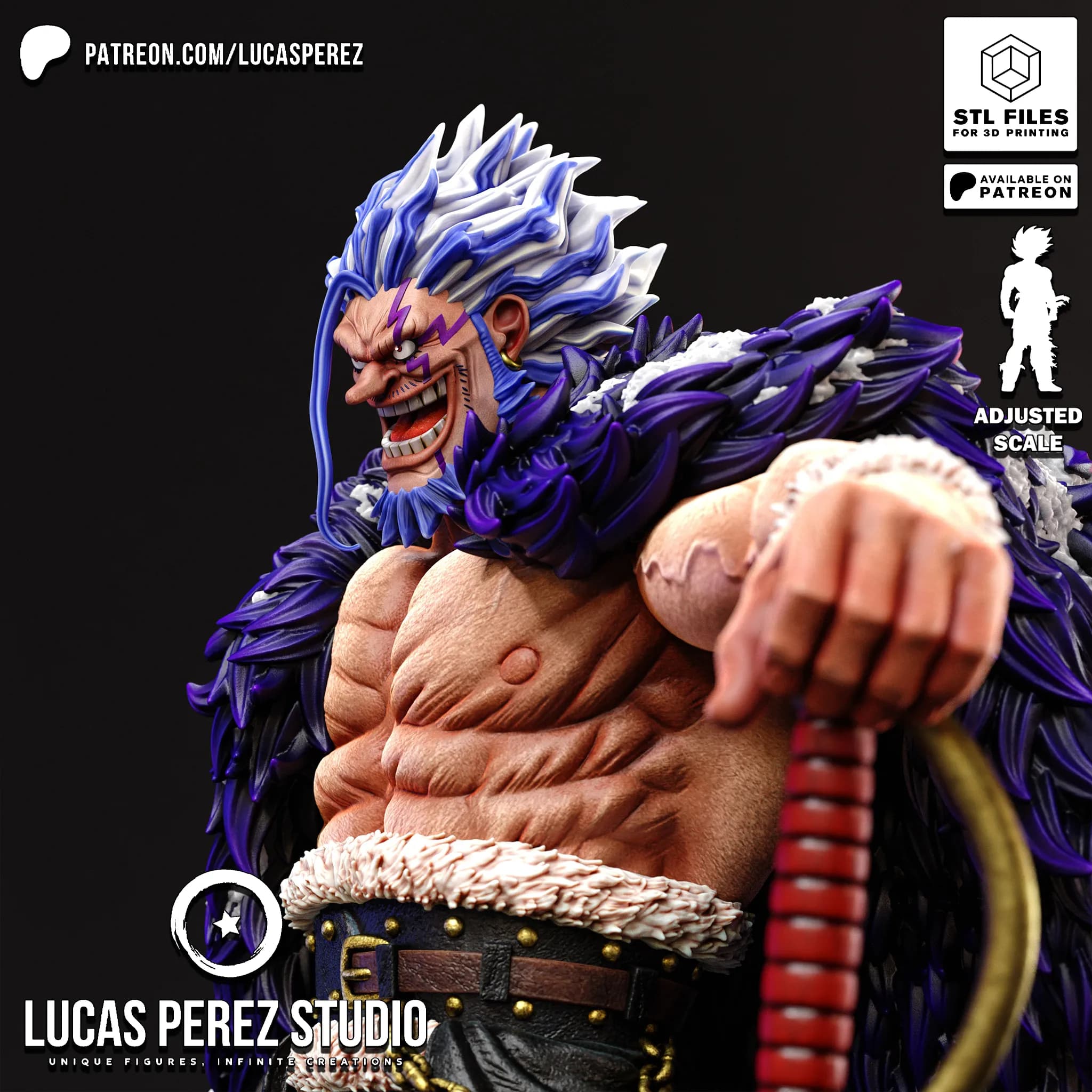 Rocks D. Xebec - One Piece - Imagen 8